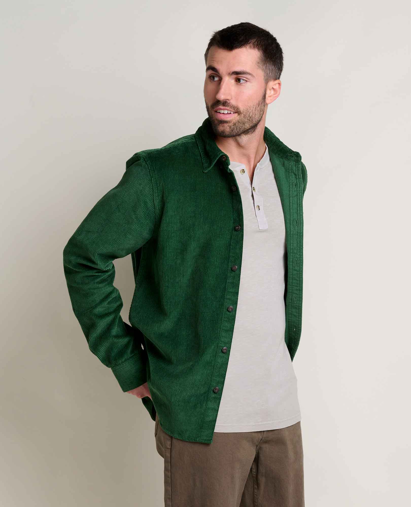 Men's Cascadia Cord Shirt - Coyean
