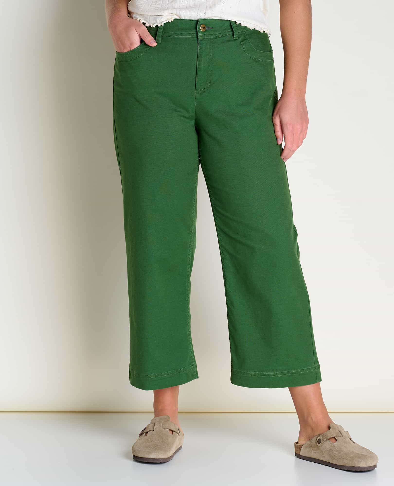 Earthworks Wide Leg Pant - Coyean