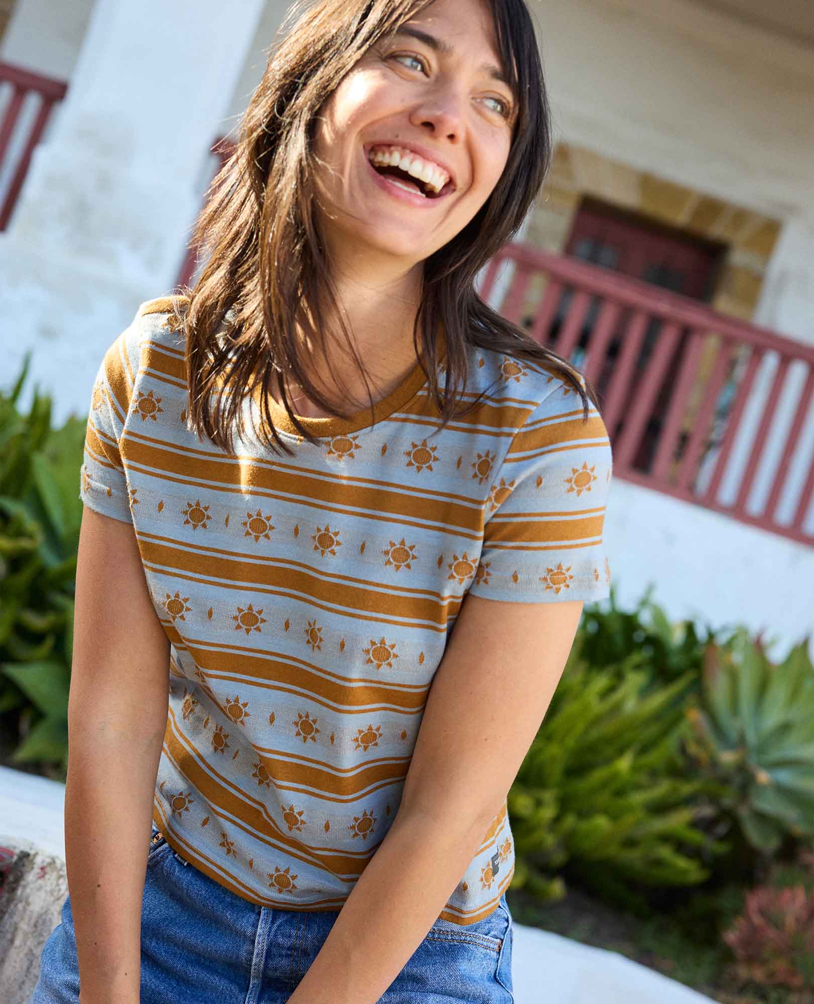 Women's Gremmie Crew Tee - Coyean