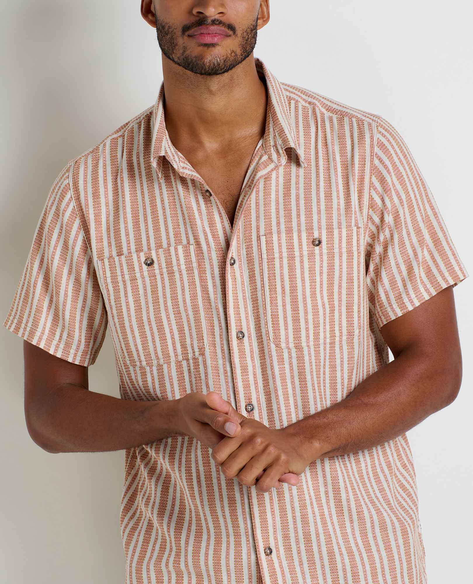 Taj Hemp Short Sleeve Shirt - Coyean