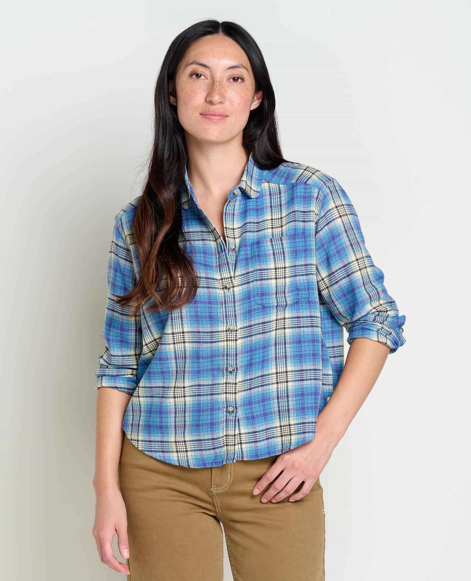 Re-Form Flannel Boxy Shirt - Coyean