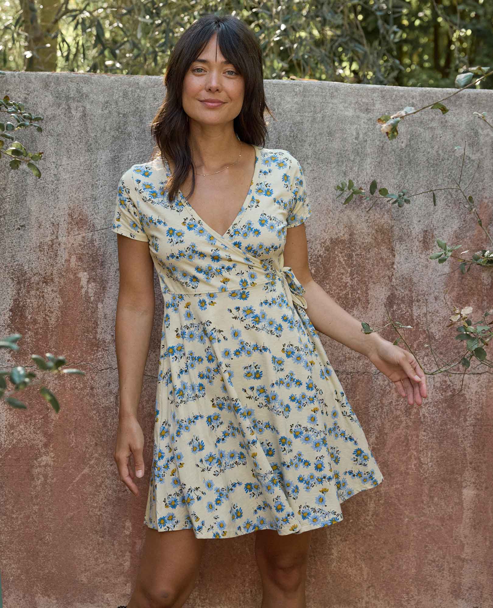 Freesia Wrap Dress - Coyean