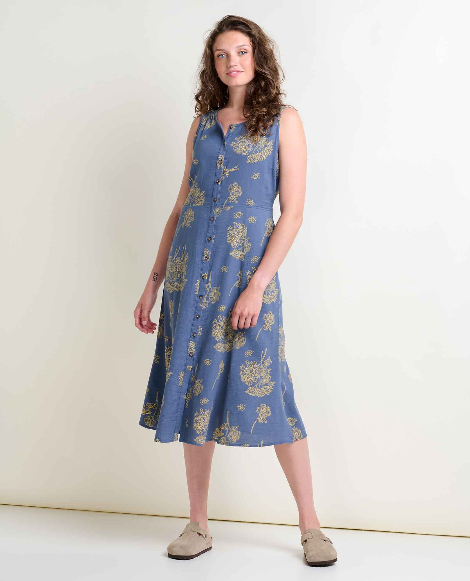 Manzana Midi Tank Dress - Coyean