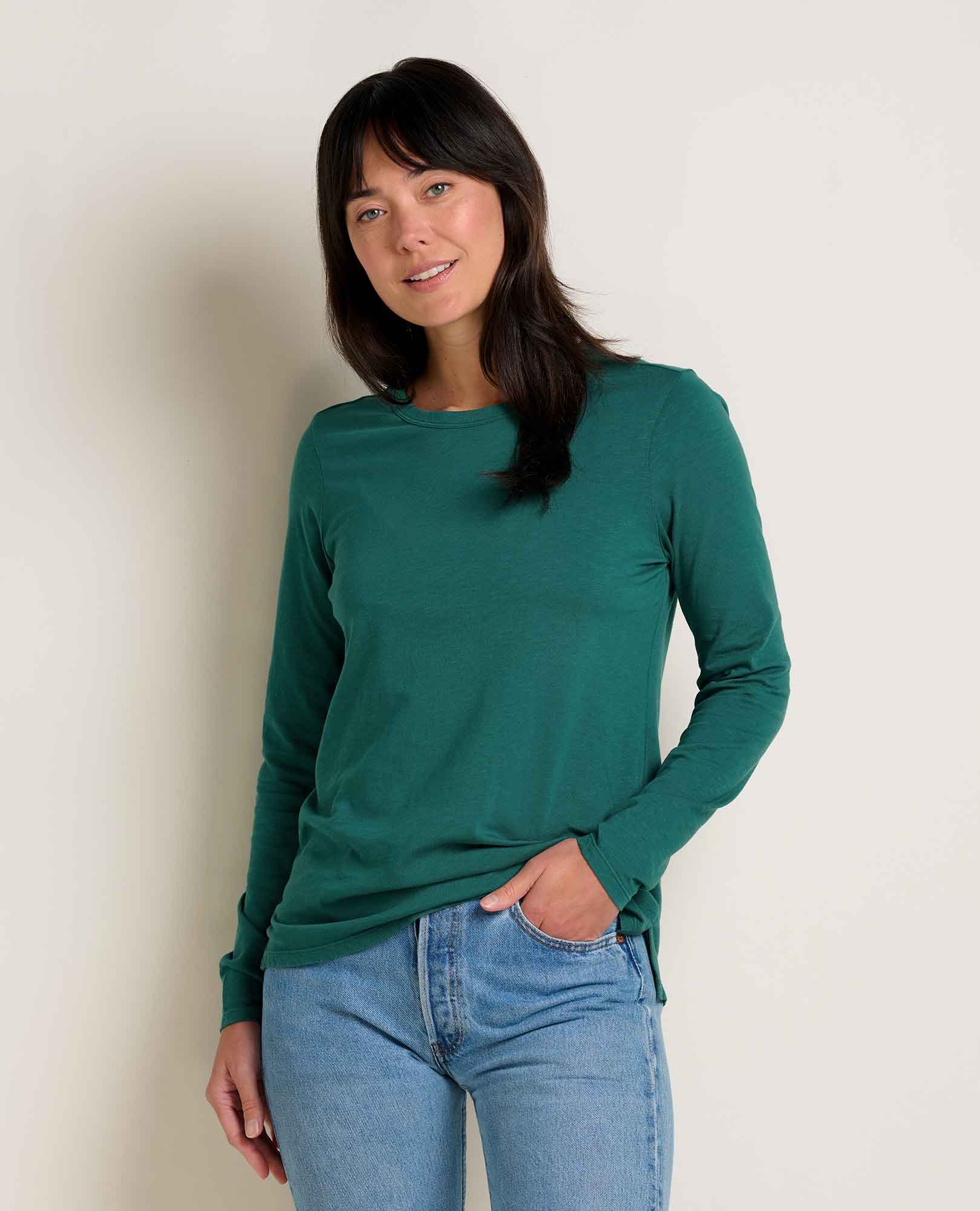 Women's Primo Long Sleeve Crew - Coyean