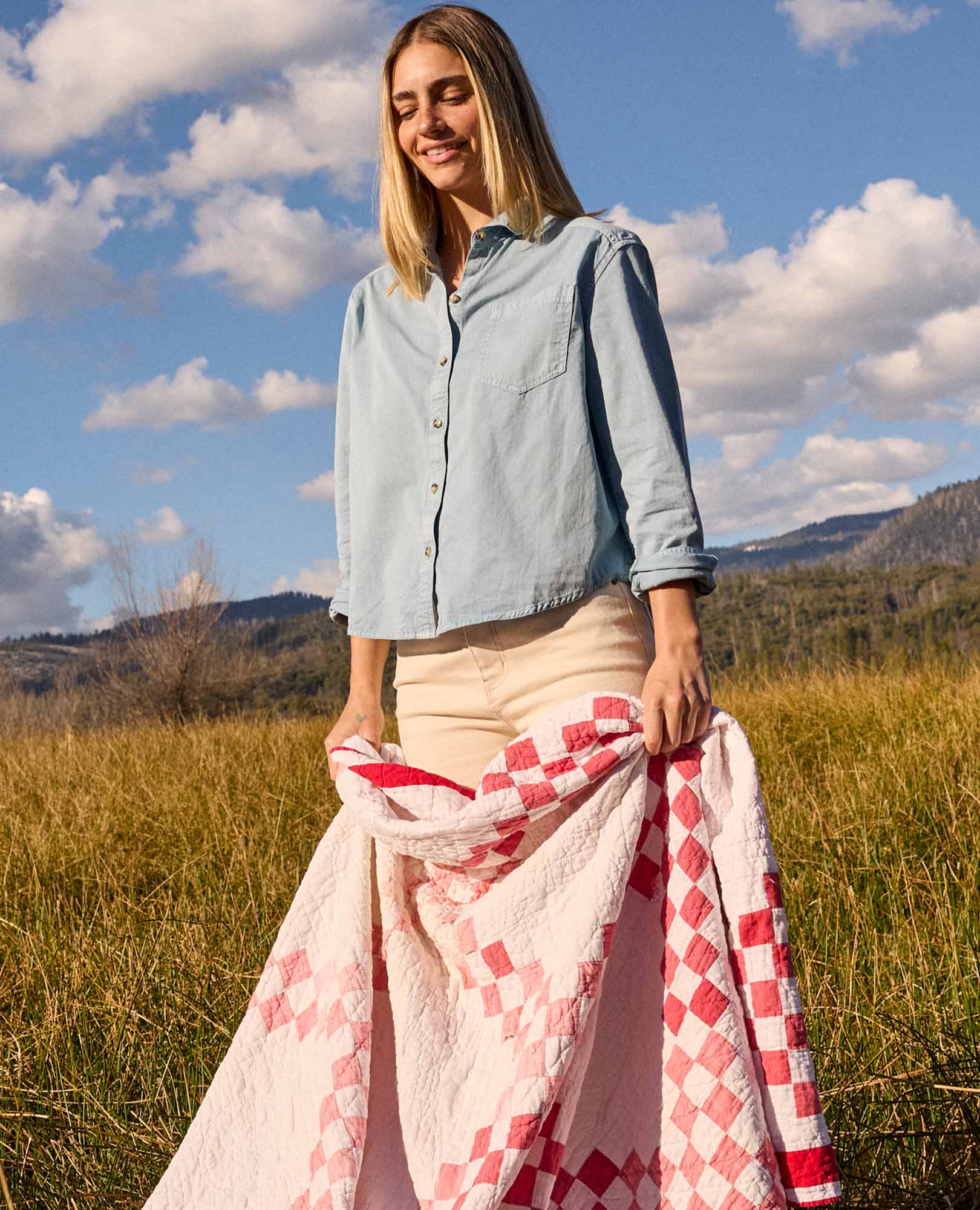 Arroyo Twill Boxy Shirt - Coyean