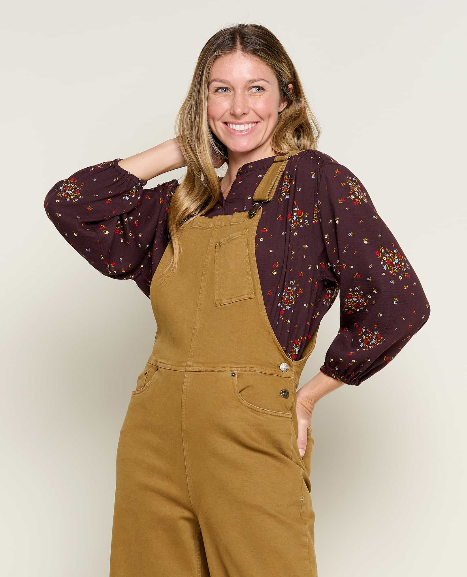 Balsam Seeded Denim Overall - Coyean