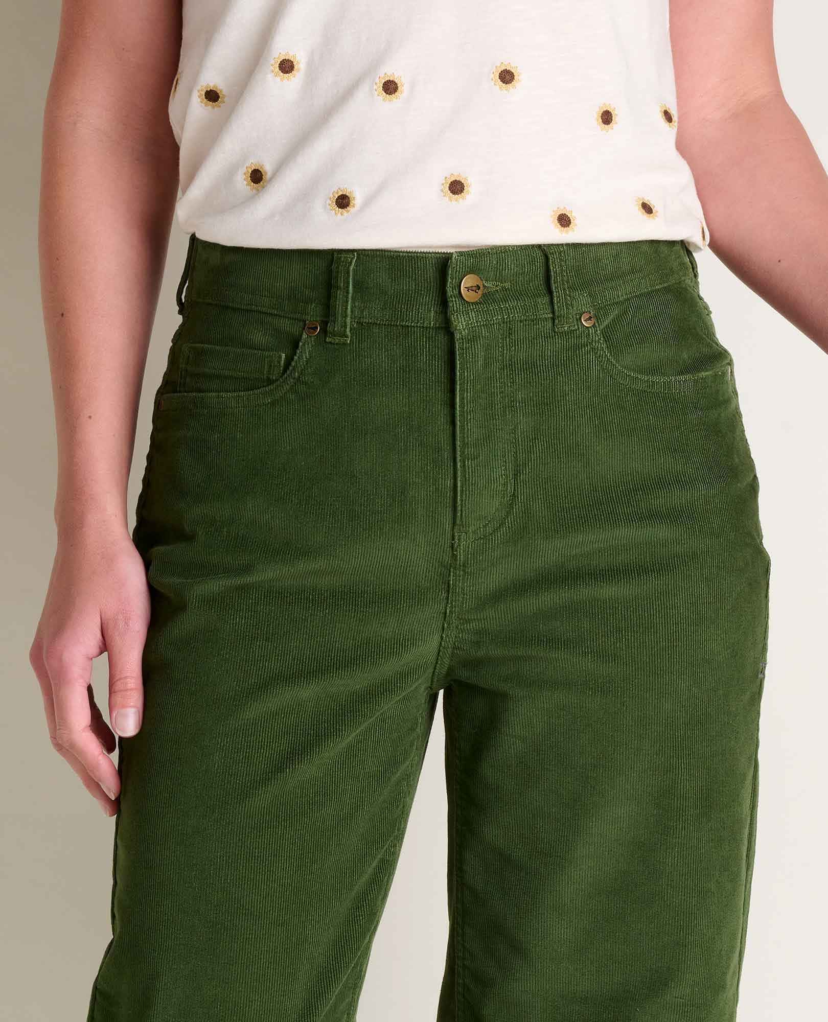 Coaster Cord Wide Leg Pant - Coyean