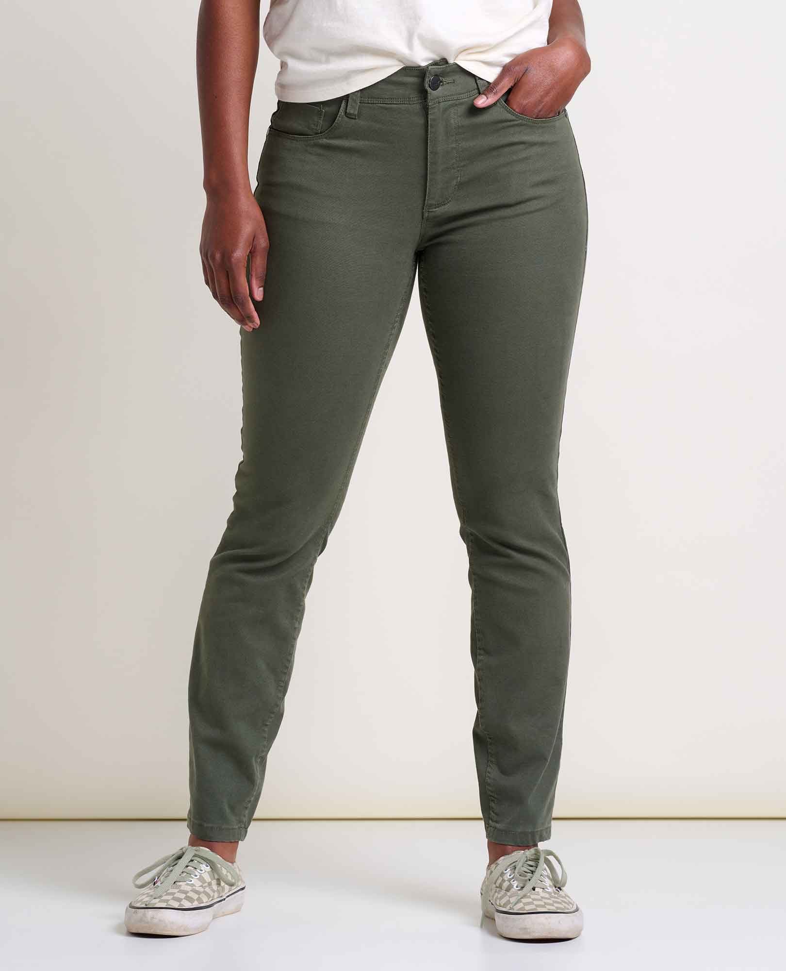 Earthworks 5 Pocket Skinny Pant - Coyean