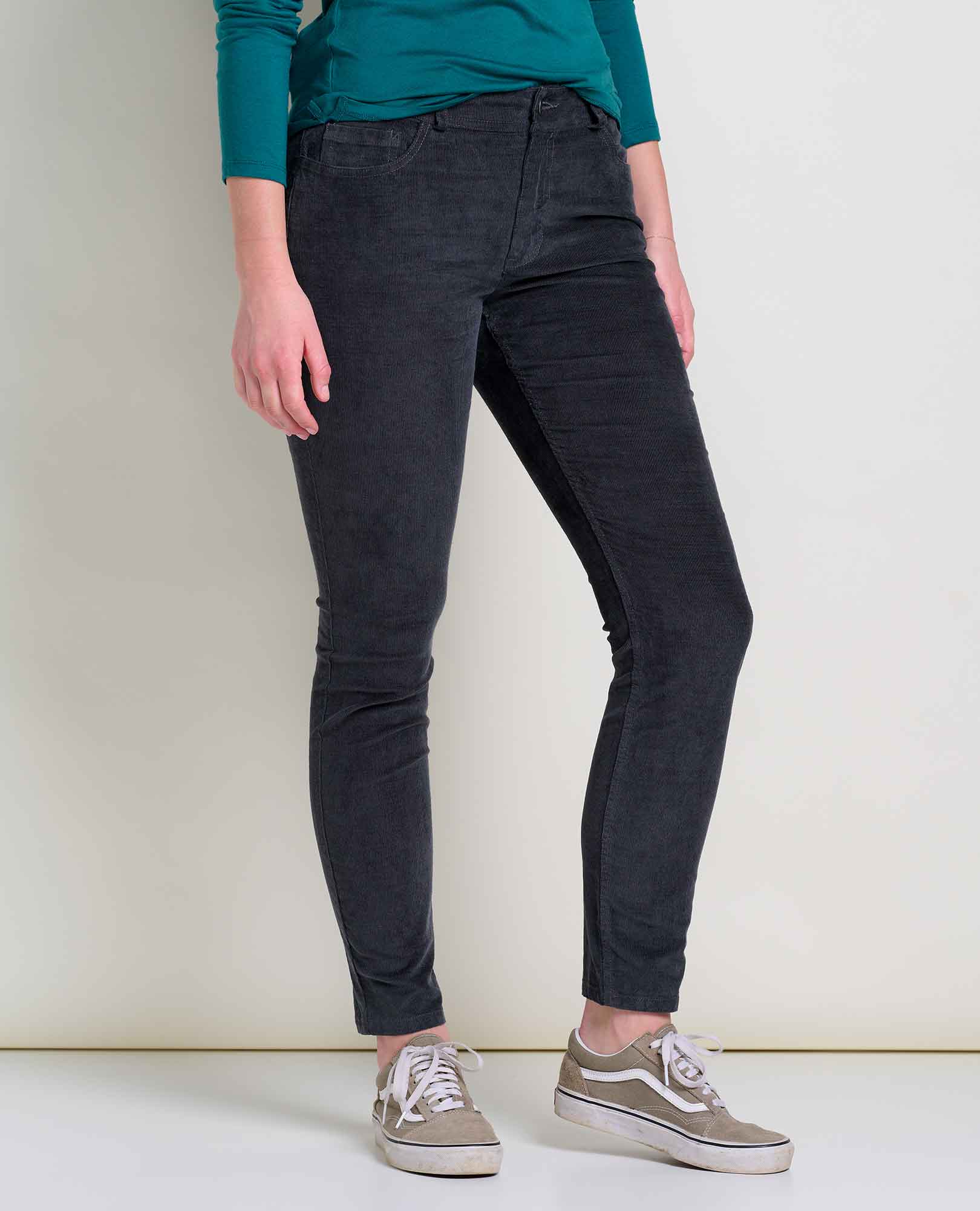 Karuna Cord 5 Pocket Skinny Pant - Coyean