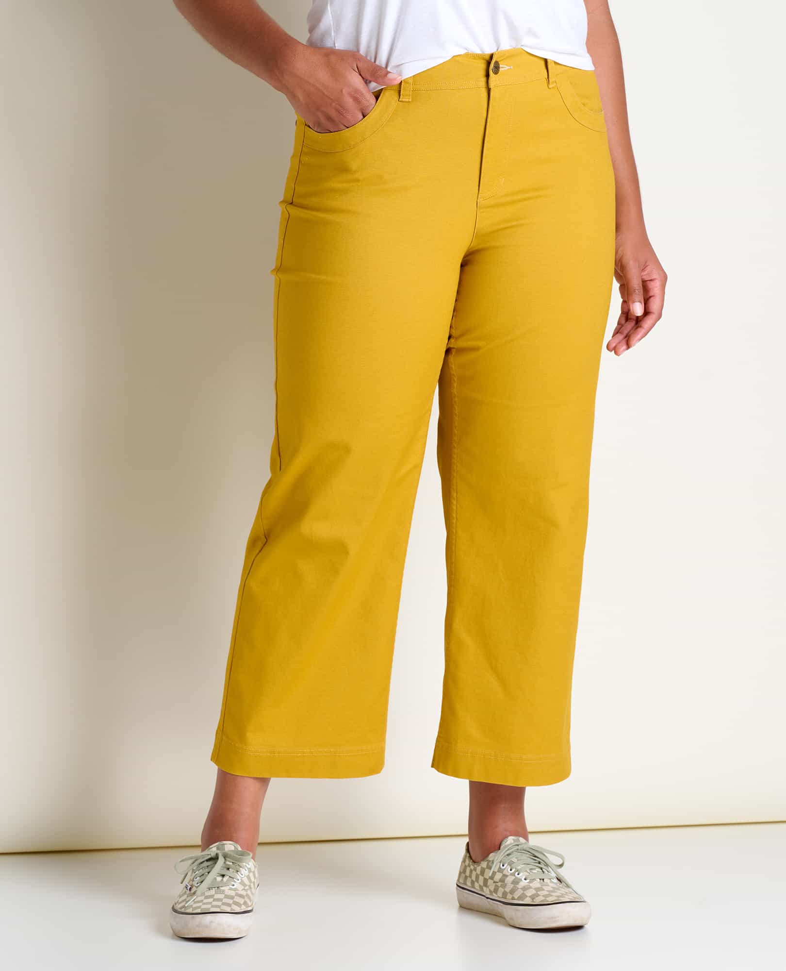Earthworks Wide Leg Pant - Coyean