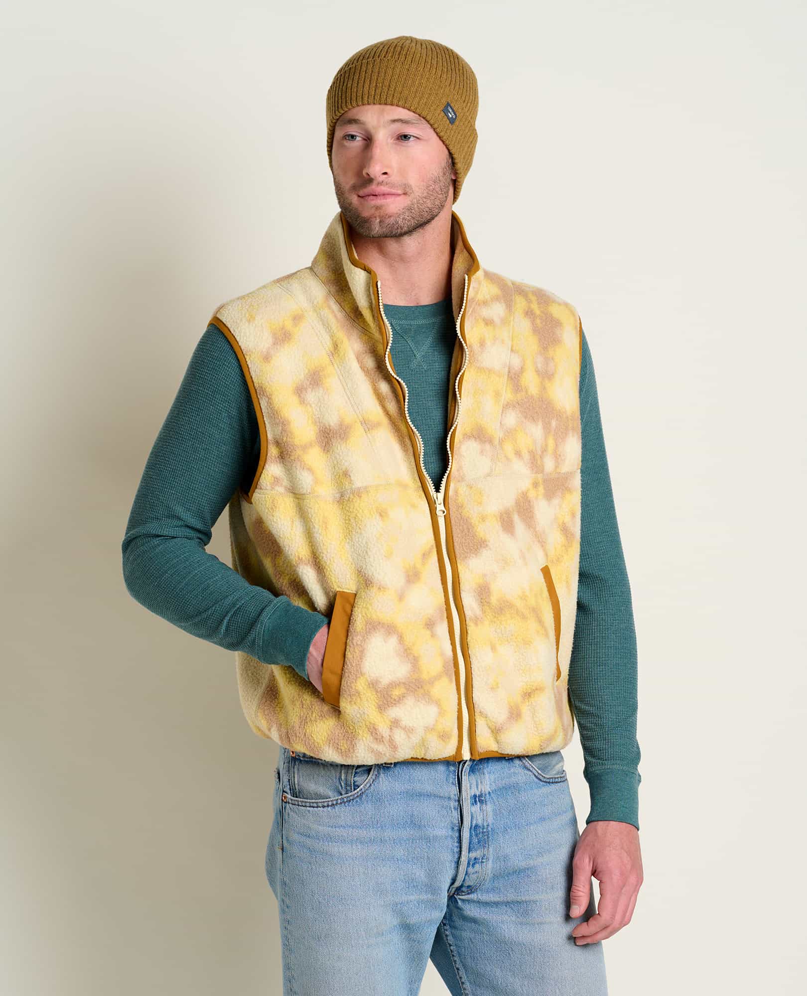 Men's Campo Fleece Vest - Coyean