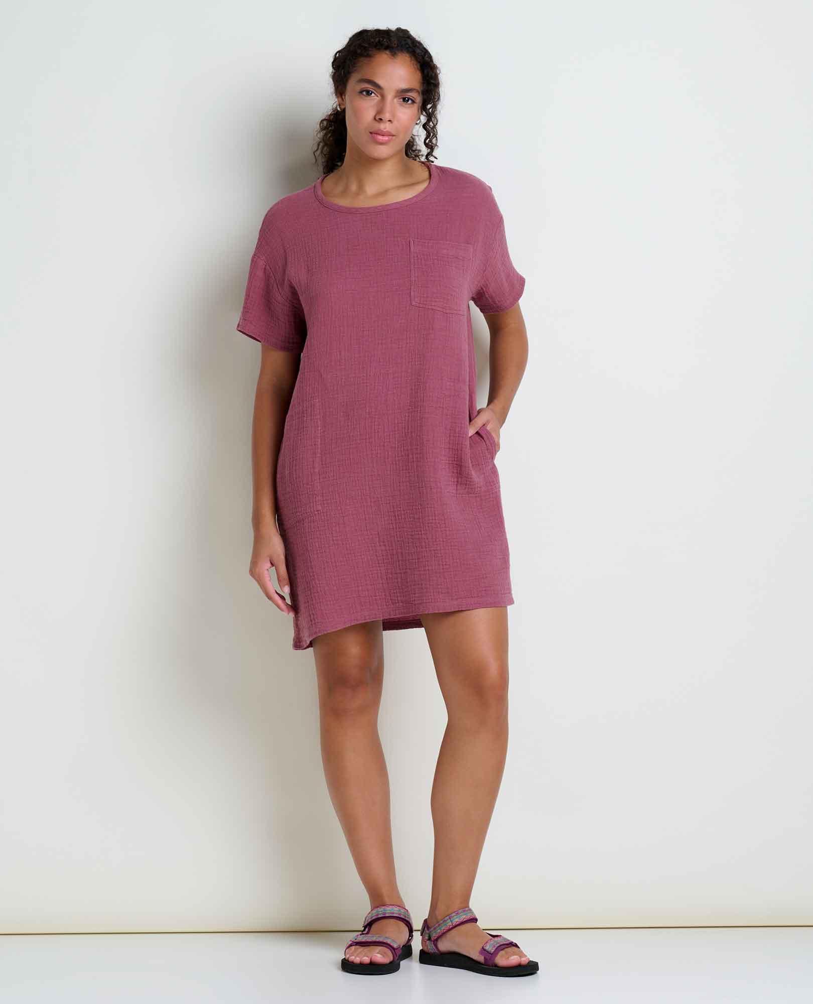 Tate Double Weave Dress - Coyean