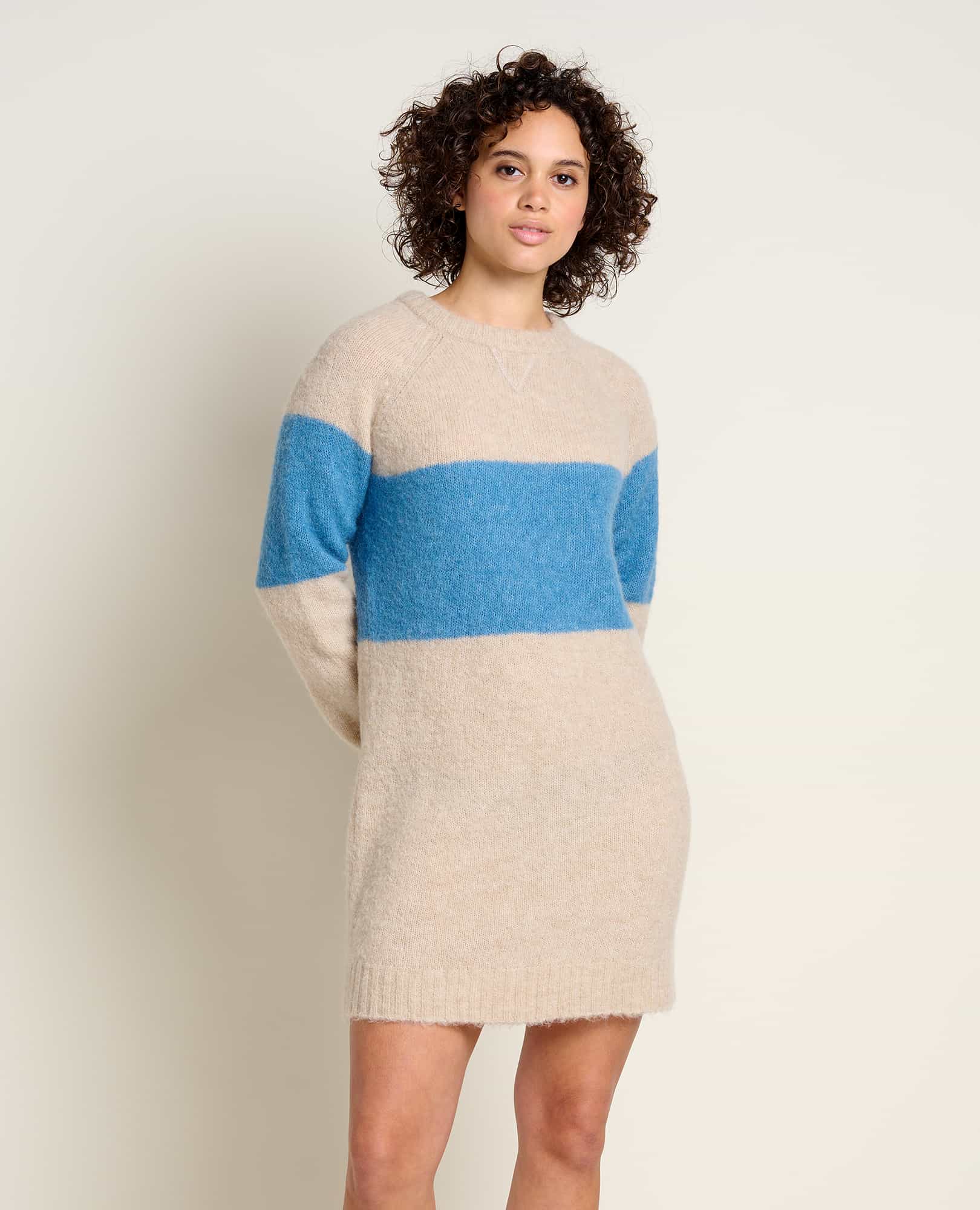 Toddy Crew Sweater Dress - Coyean