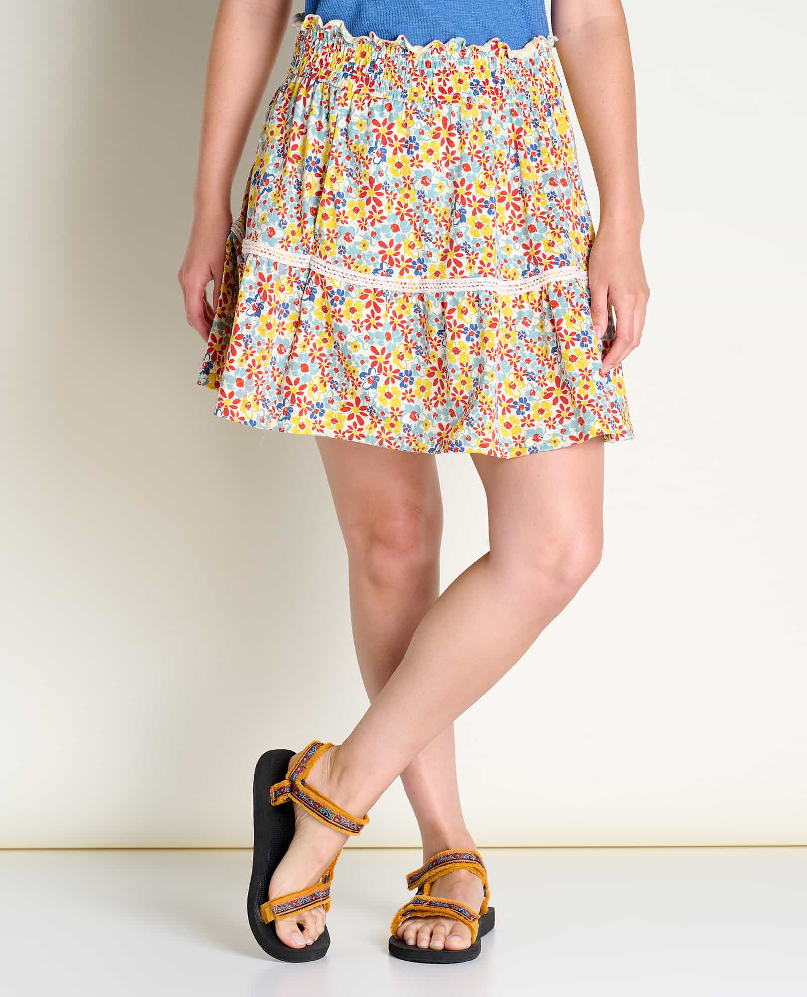 Marigold Ruffle Skirt - Coyean