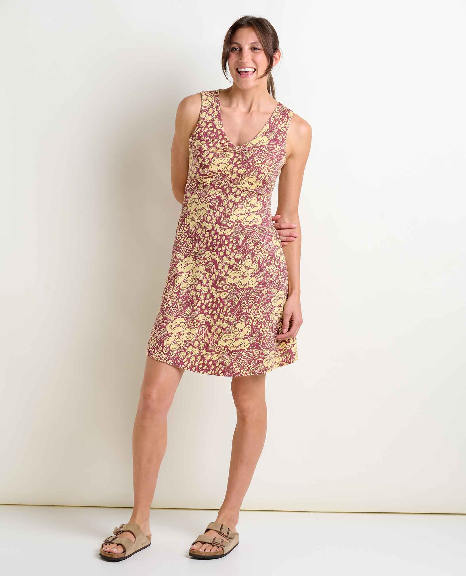 Rosemarie Sleeveless Dress - Coyean