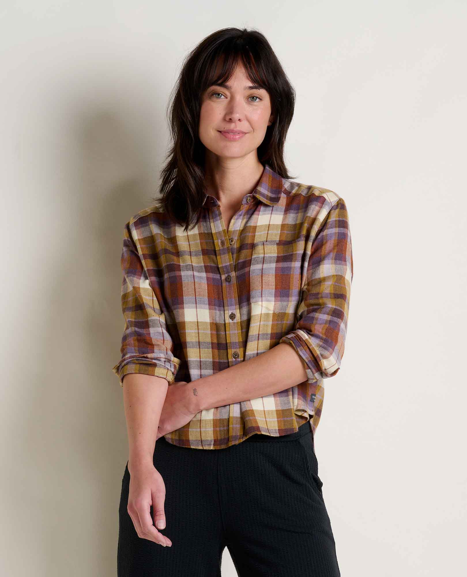 Re-Form Flannel Boxy Shirt - Coyean