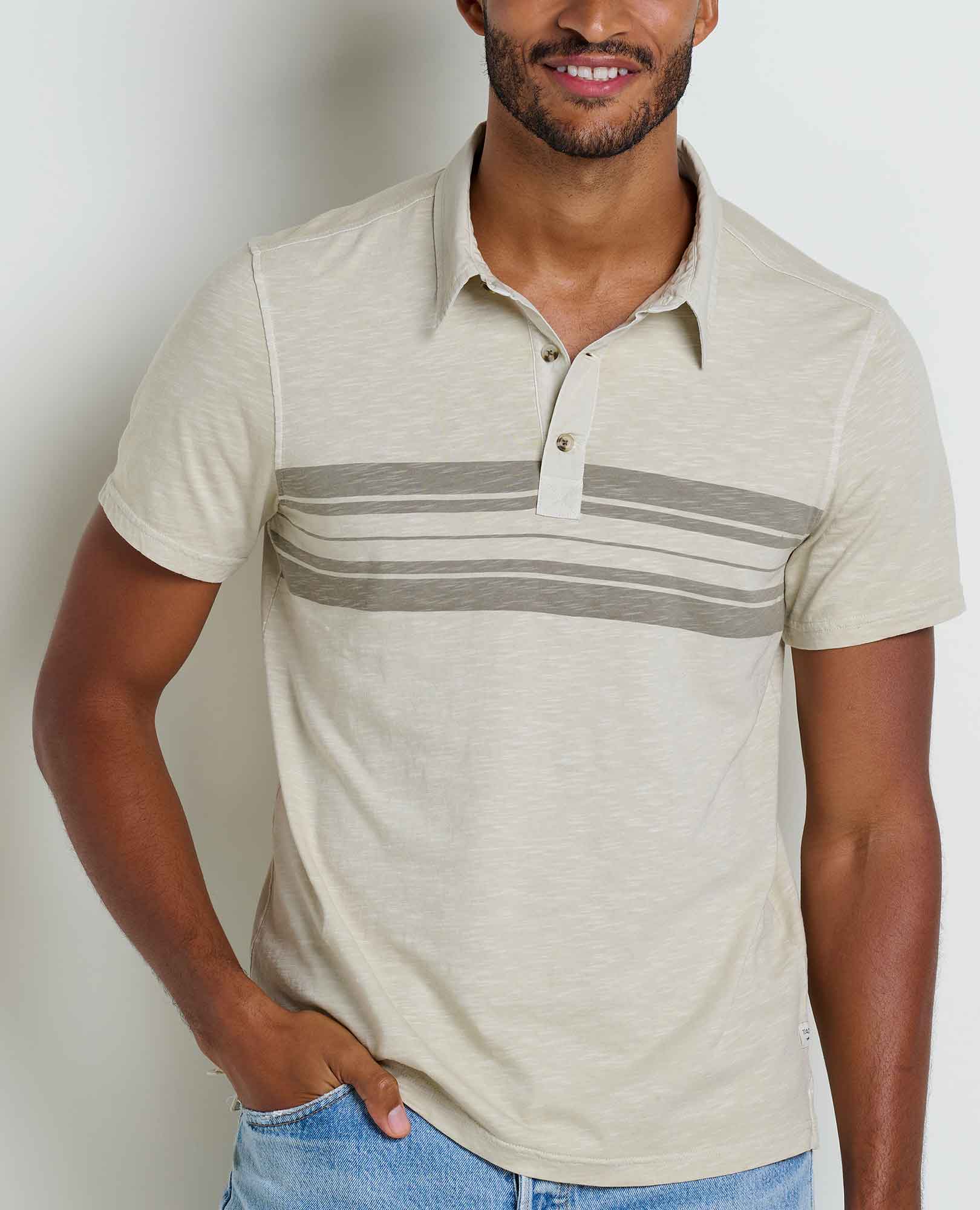 Men's Primo Short Sleeve Polo - Coyean