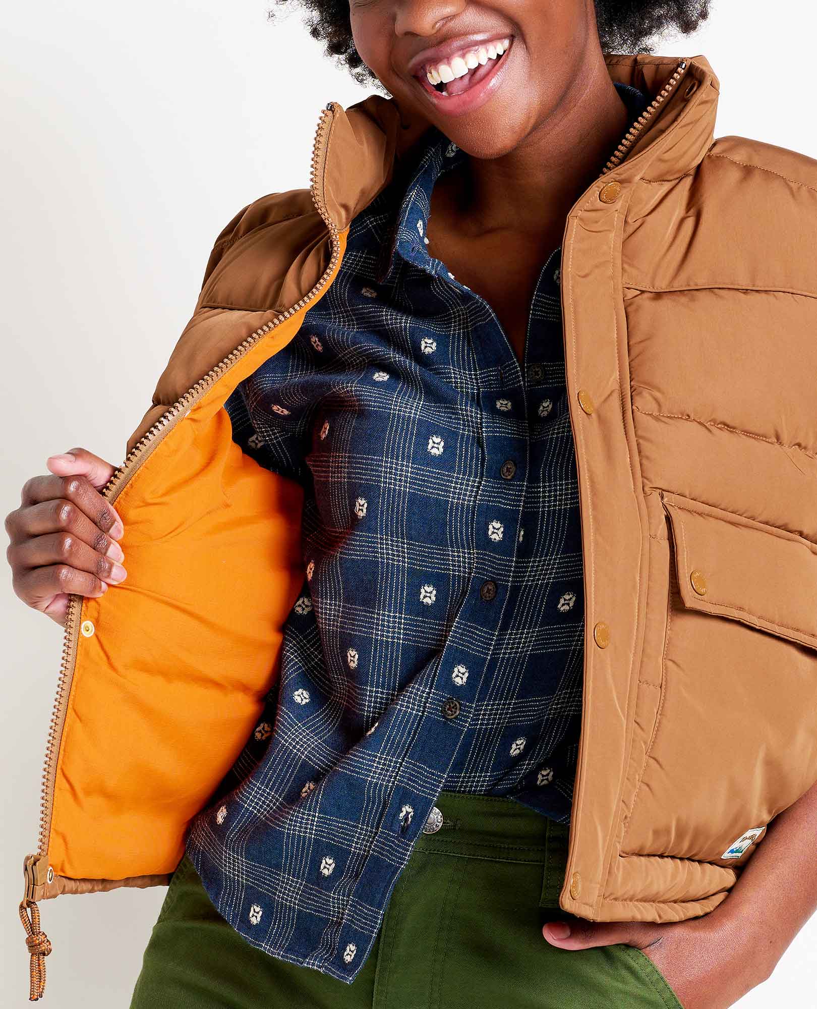 Women's Spruce Wood Vest - Coyean