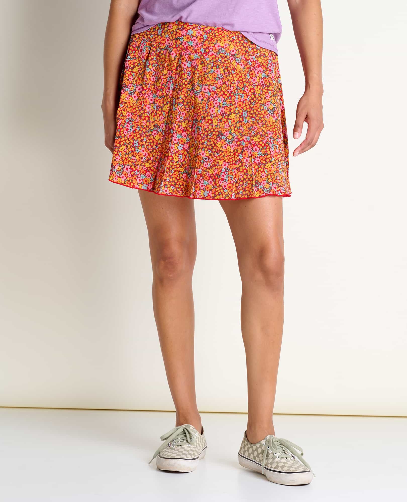 Sunkissed Pleated Skort - Coyean