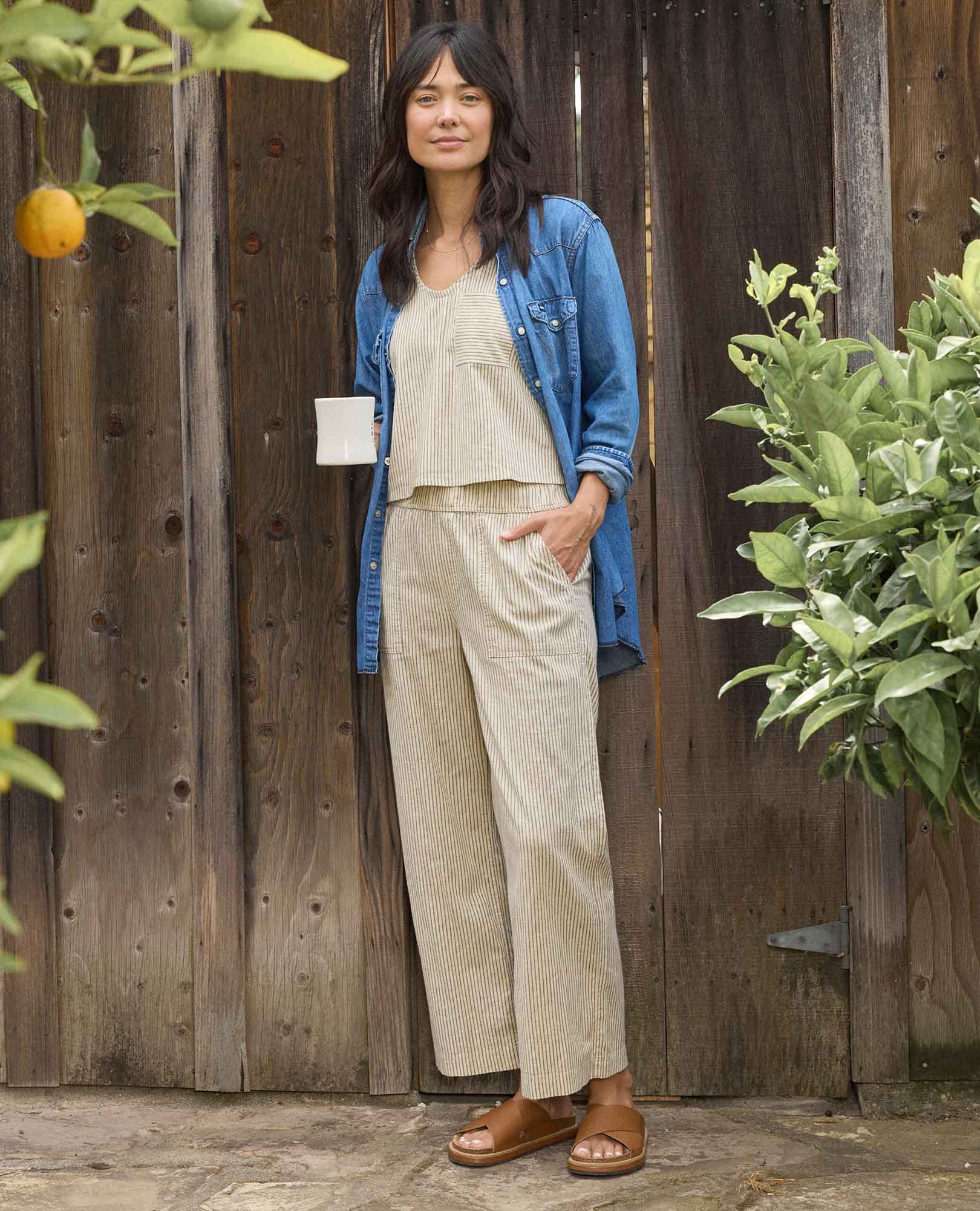 Taj Hemp Wide Leg Pant - Coyean