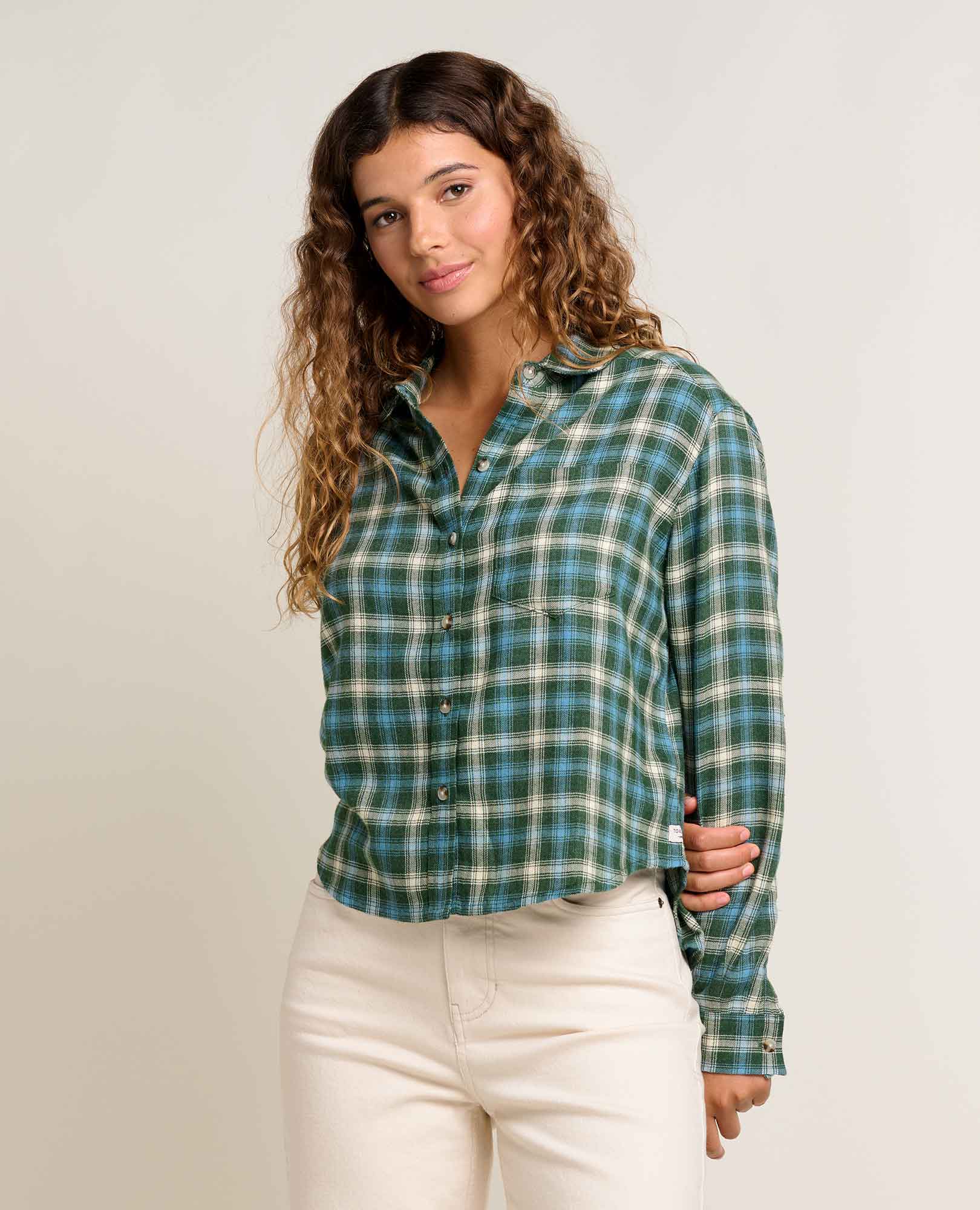 Re-Form Flannel Boxy Shirt - Coyean