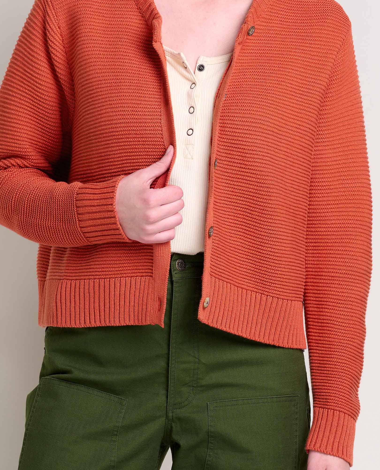 Bianca Crew Cardigan - Coyean