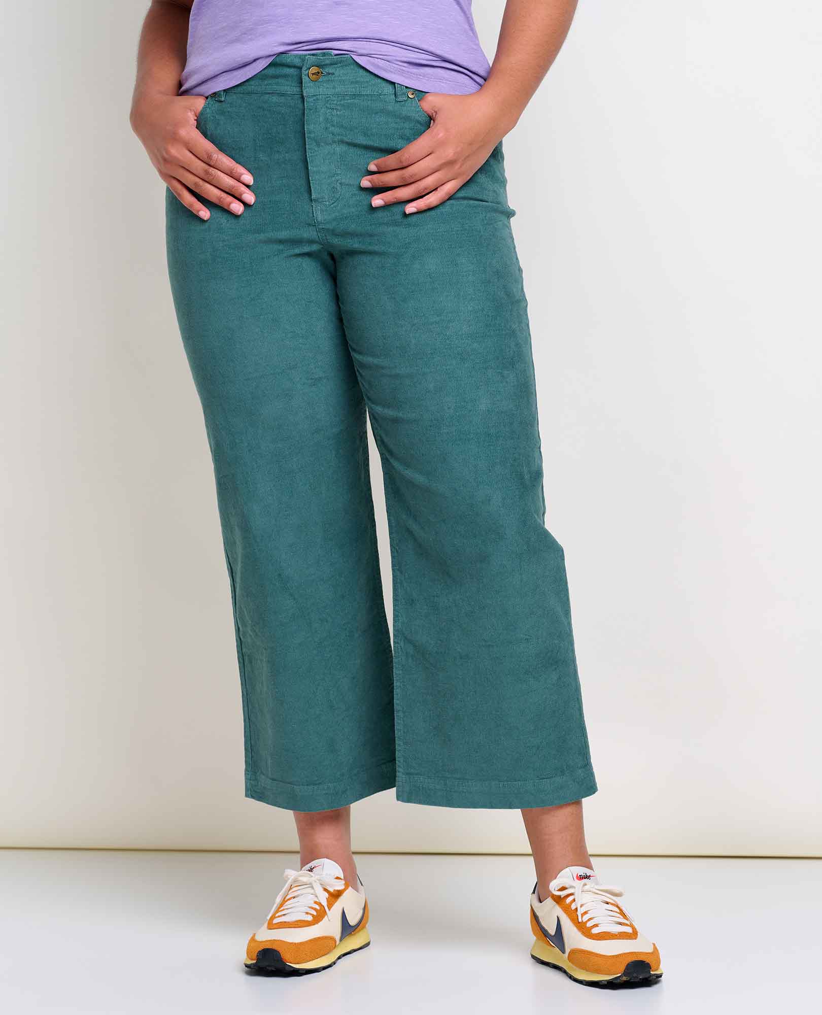 Women's Karuna Cord Wide Leg Pant - Coyean