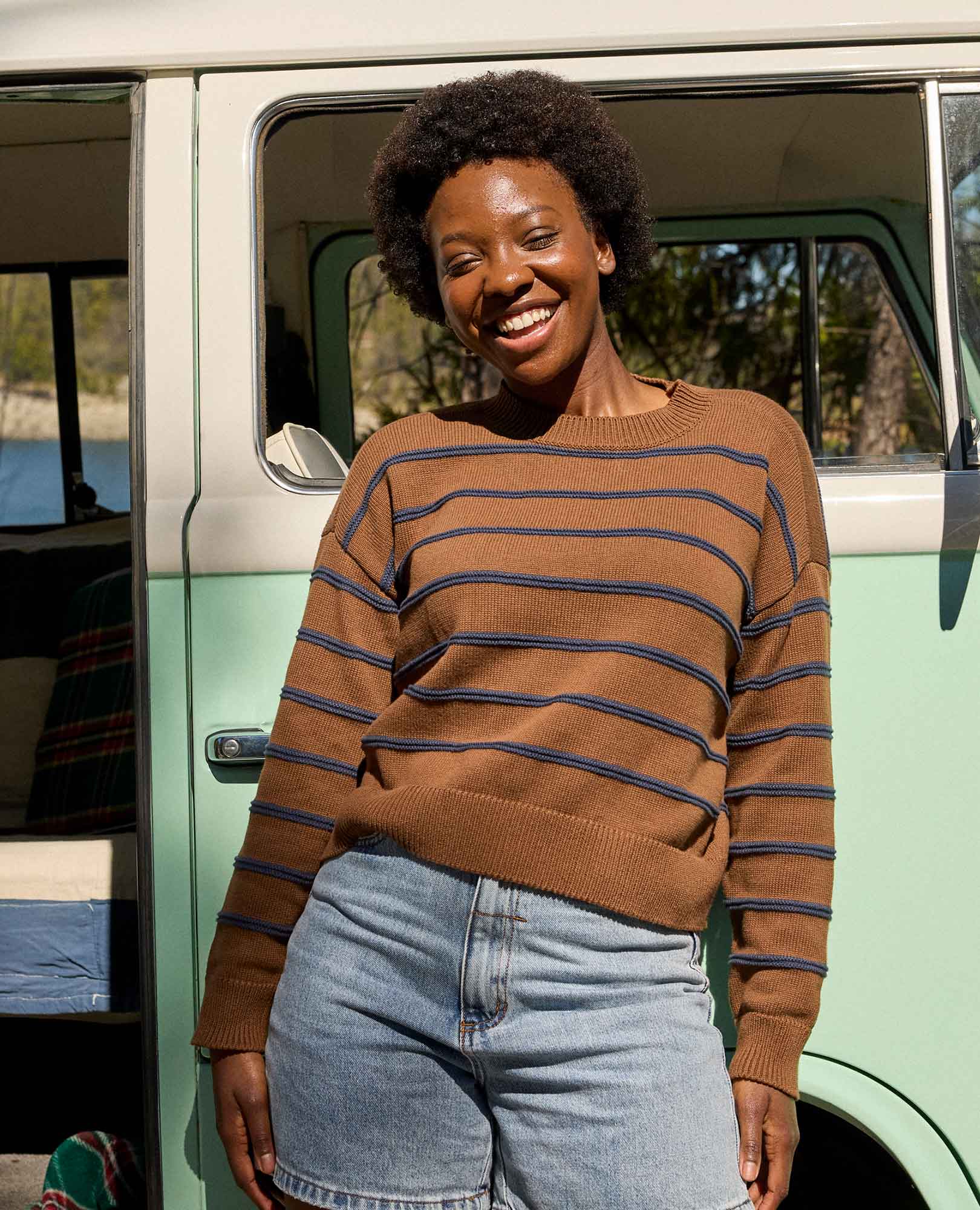 Bianca II Crew Sweater - Coyean