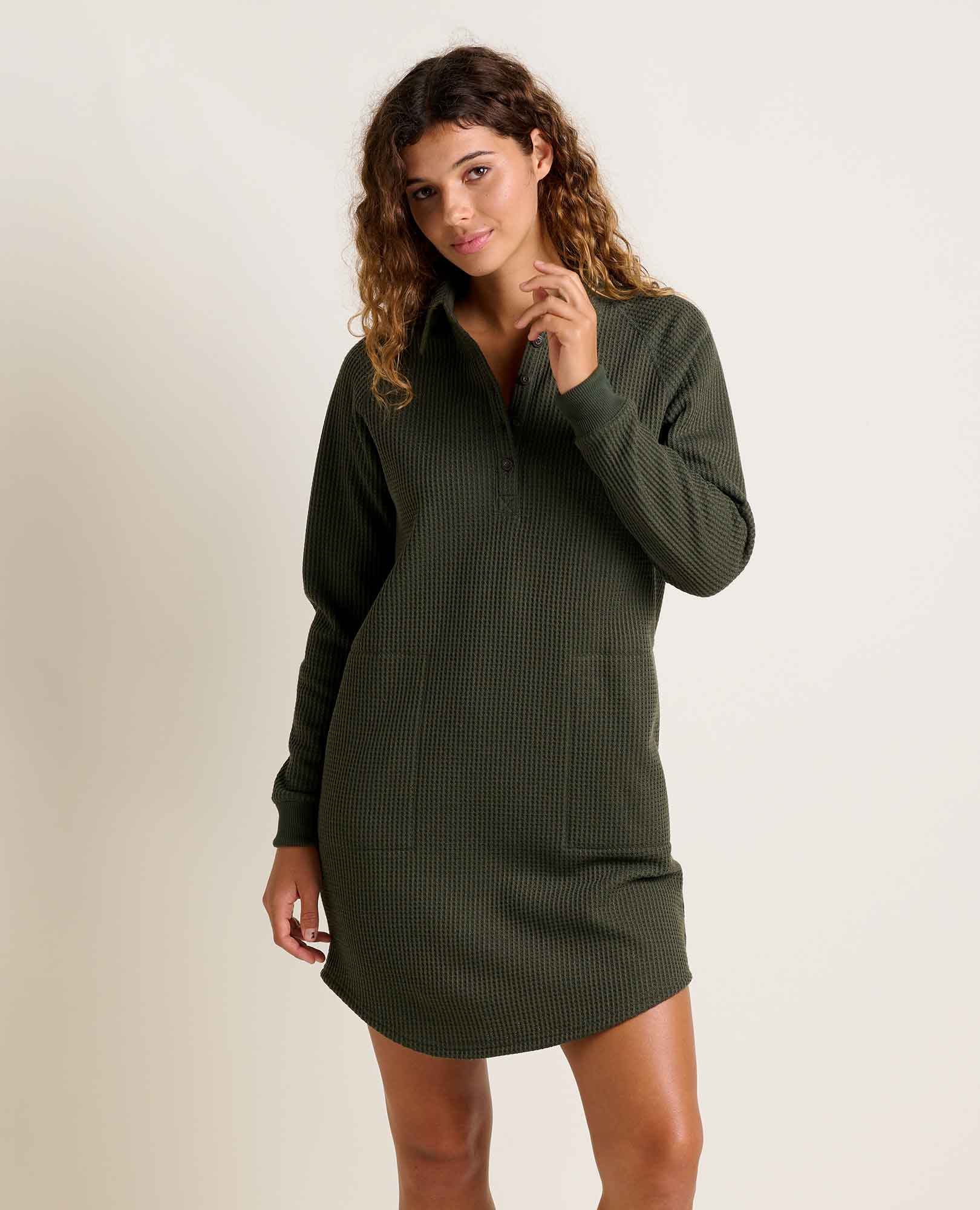 Bitterroot Henley Dress - Coyean