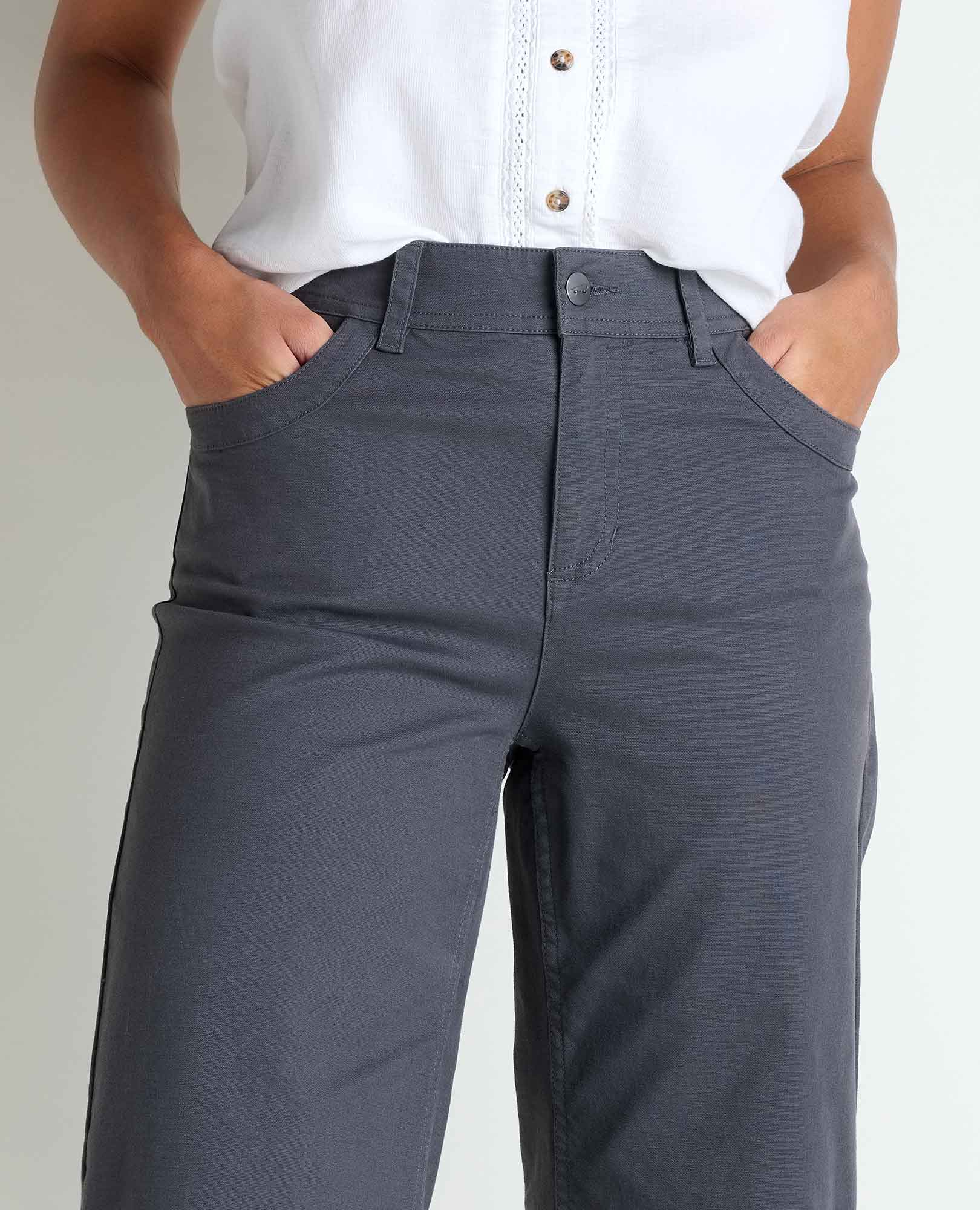Earthworks Wide Leg Pant - Coyean