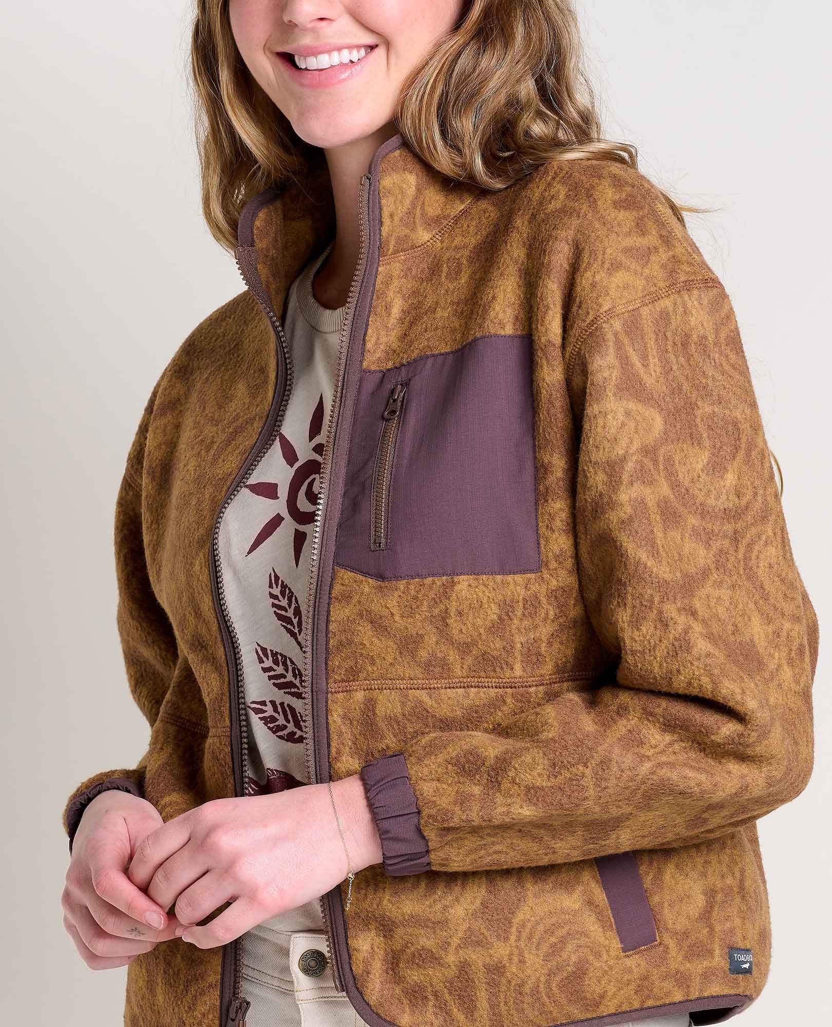 Women's Campo Fleece Jacket - Coyean