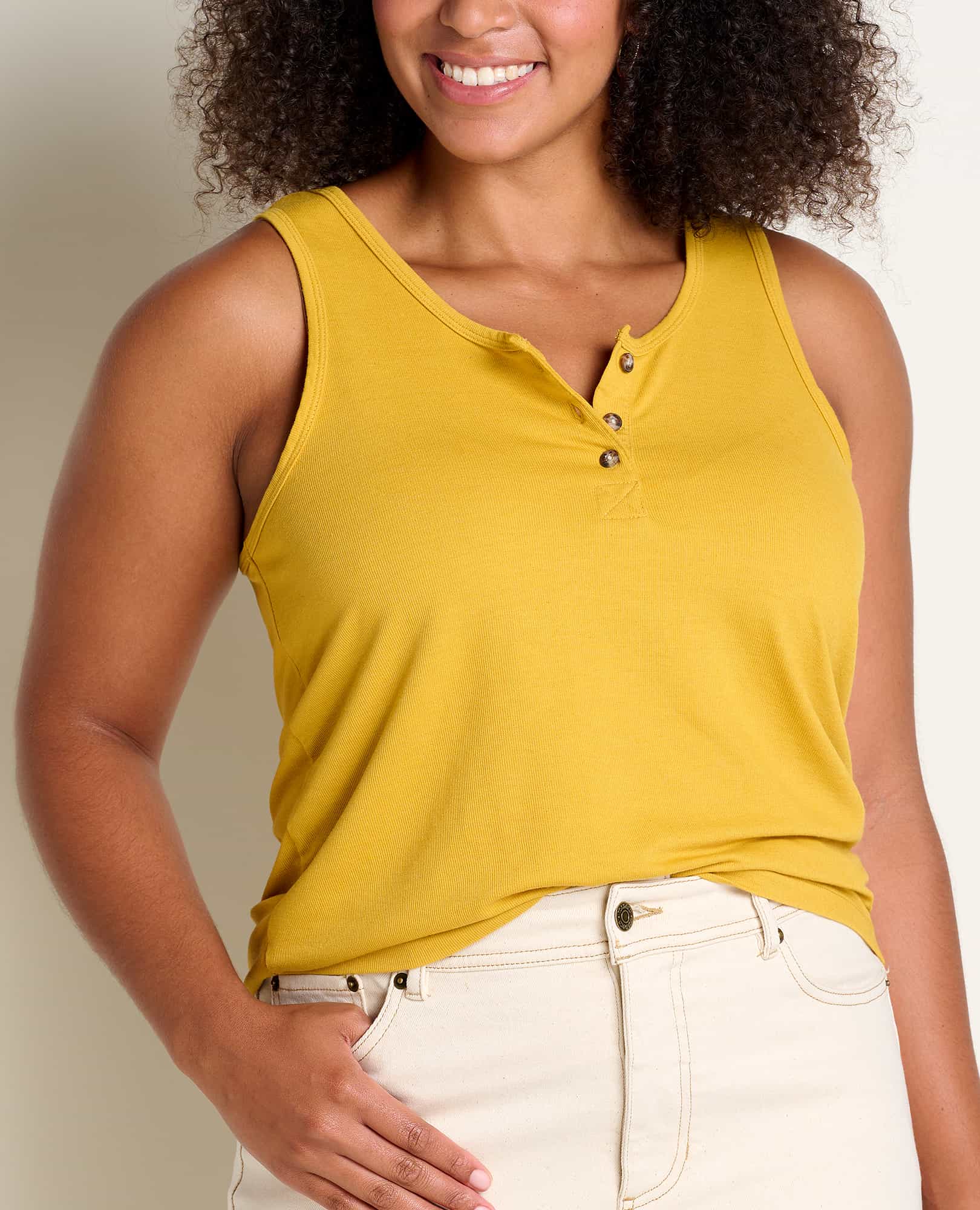 Piru Henley Tank - Coyean