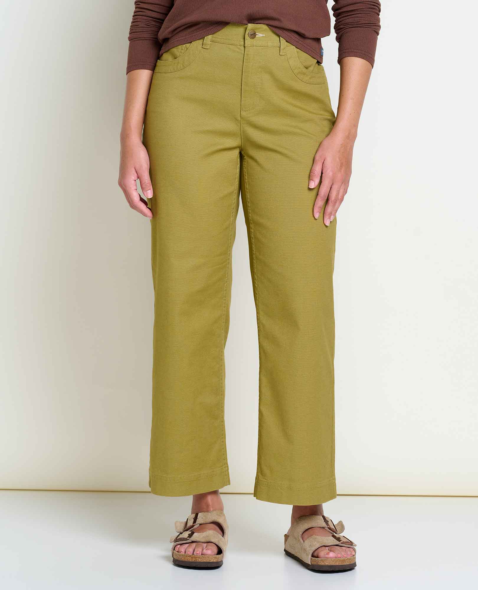 Earthworks Wide Leg Pant - Coyean