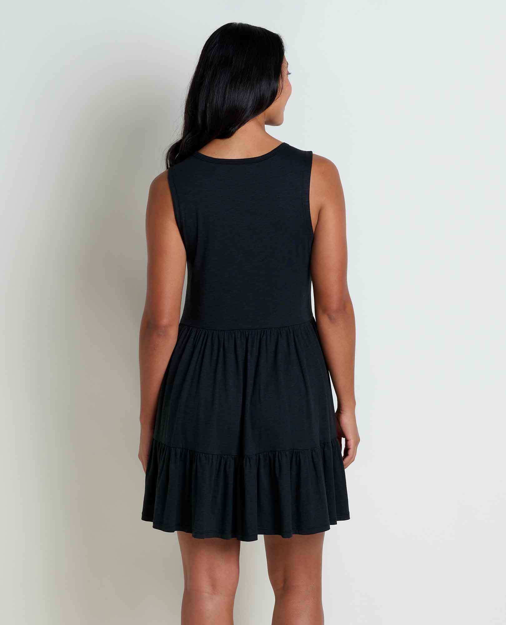 Marley Tiered Sleeveless Dress - Coyean