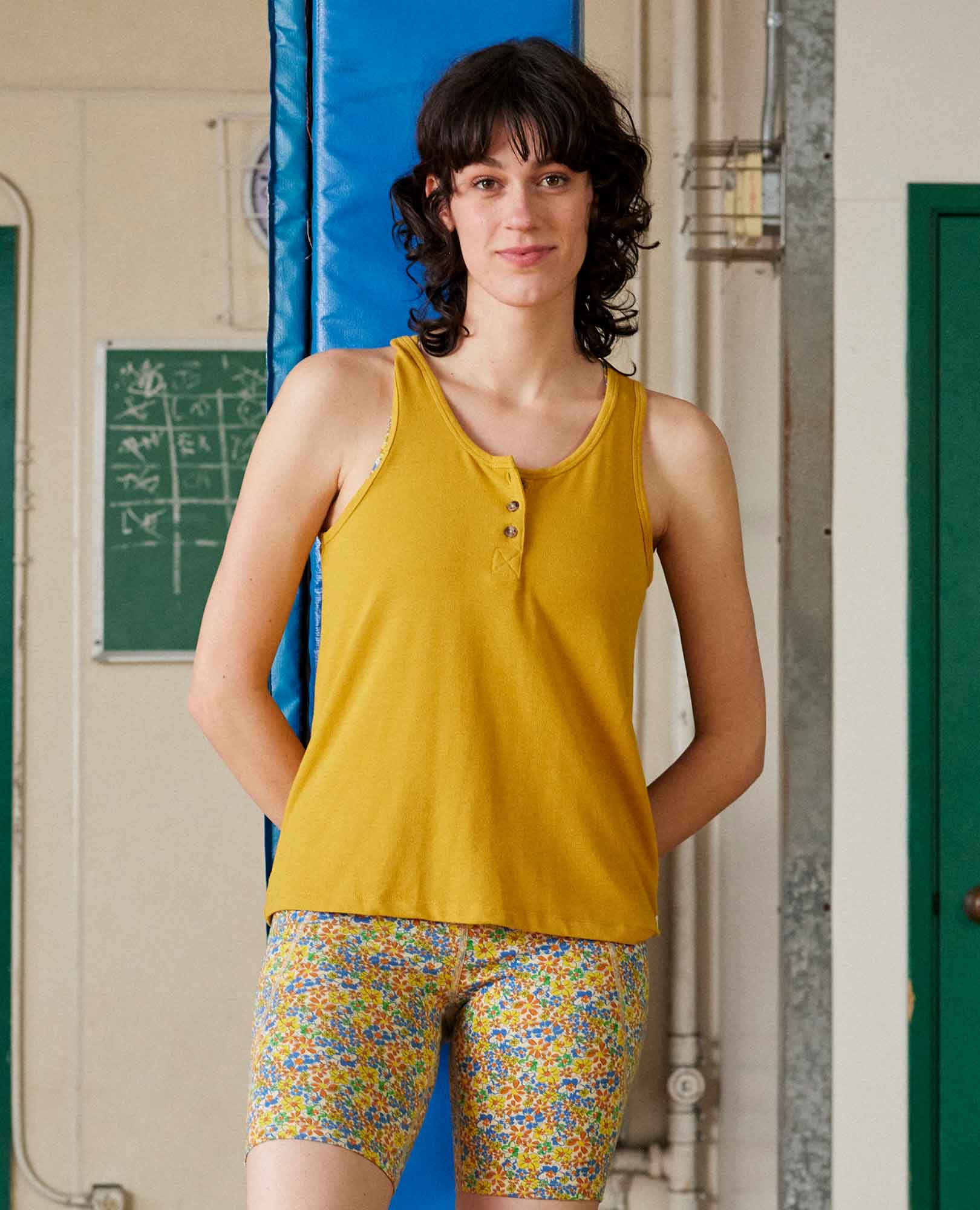 Piru Henley Tank - Coyean