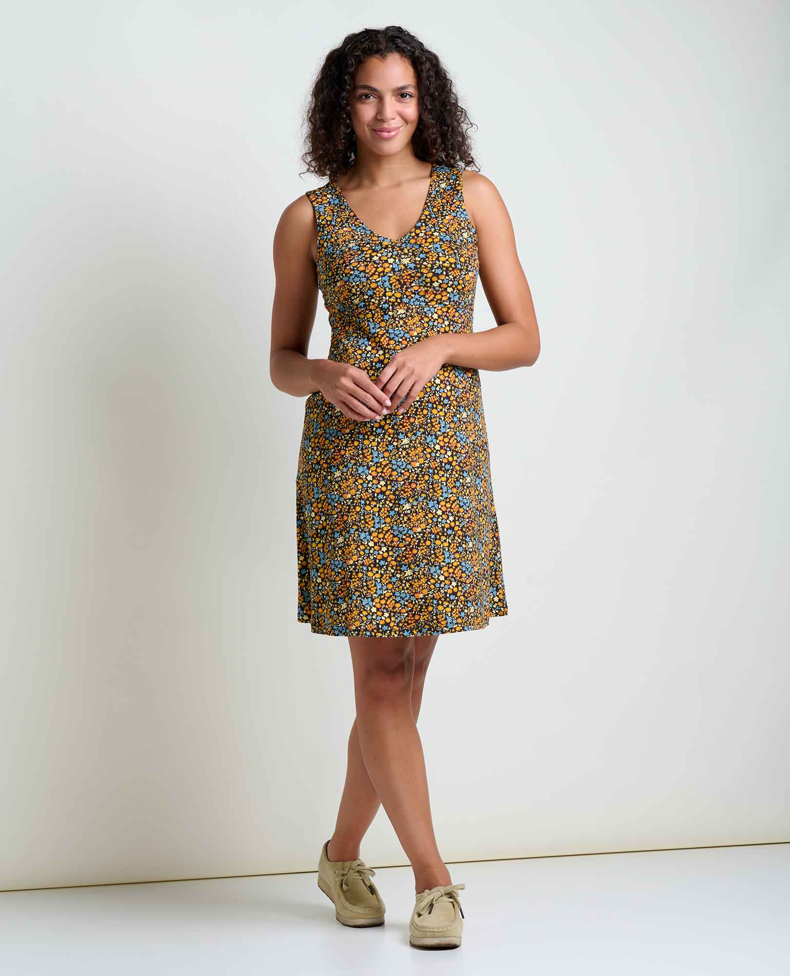 Rosemarie Sleeveless Dress - Coyean