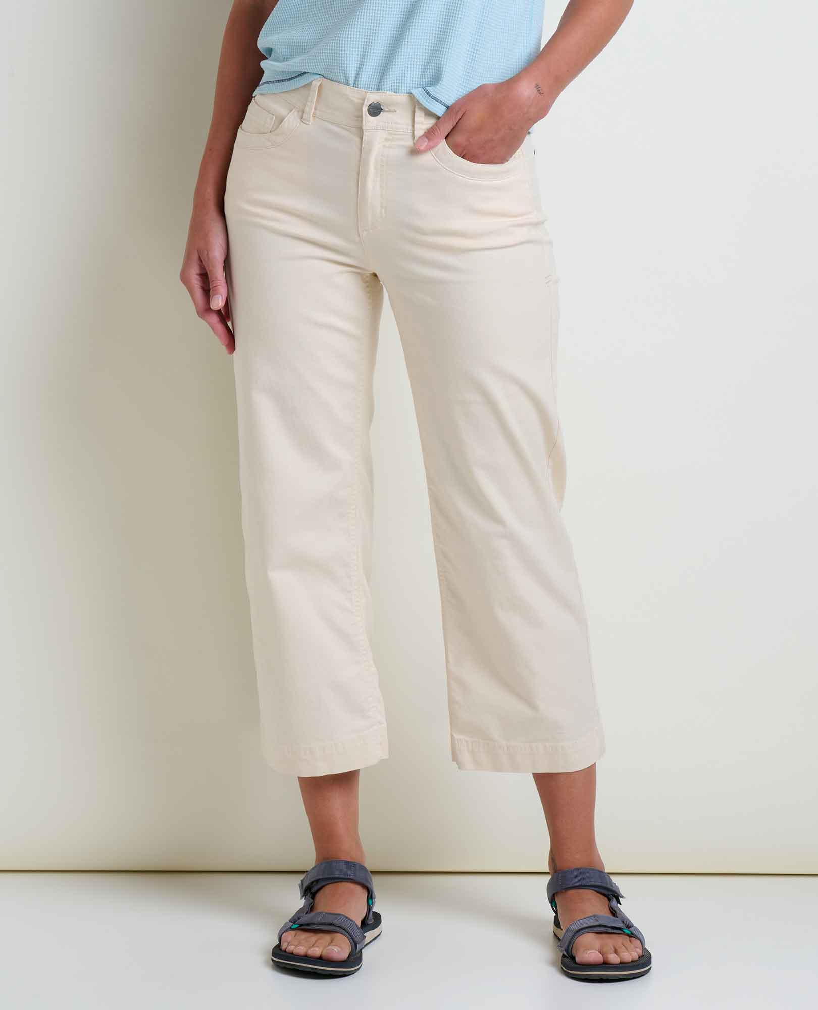 Earthworks Wide Leg Pant - Coyean