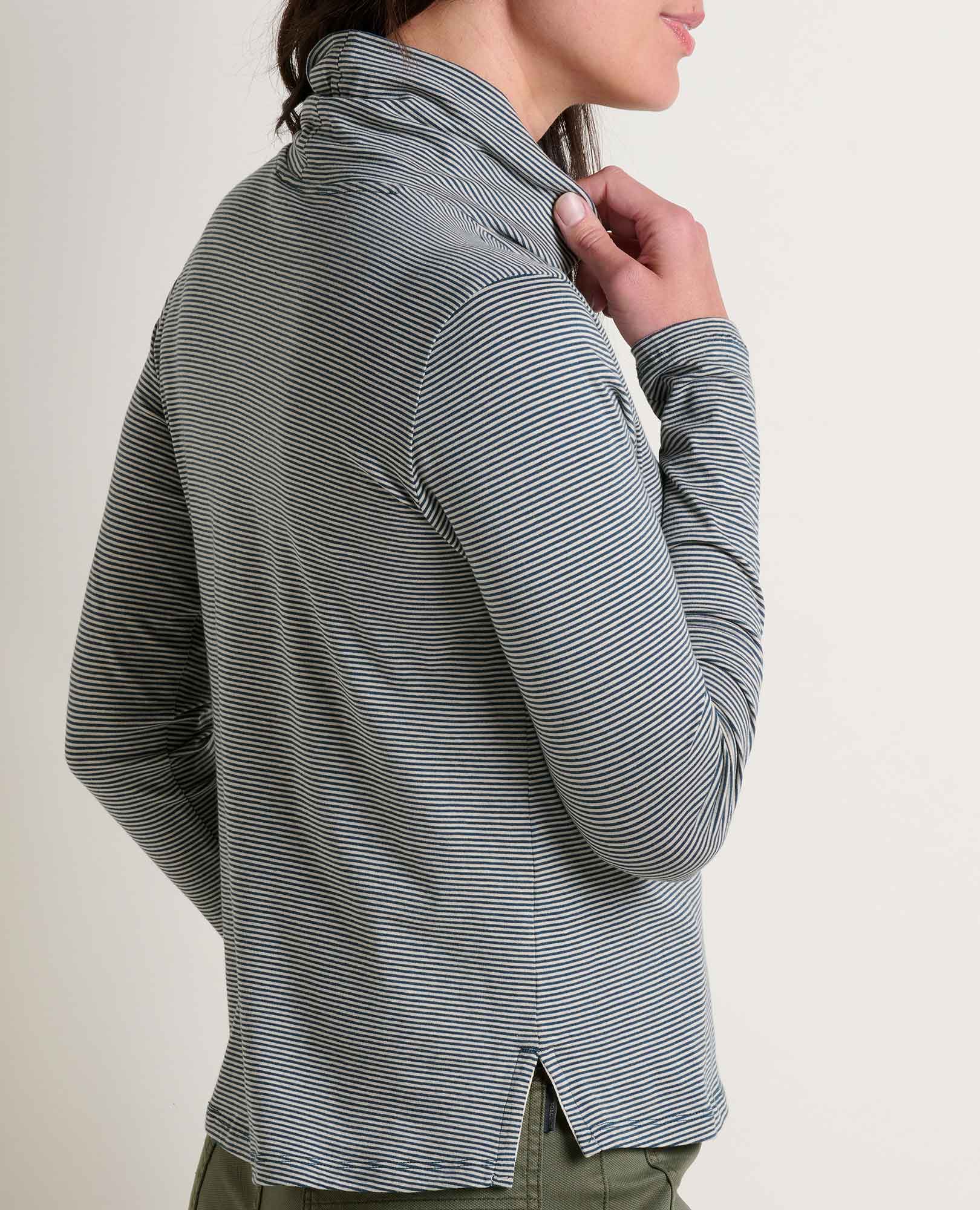 Maisey Long Sleeve T-Neck - Coyean