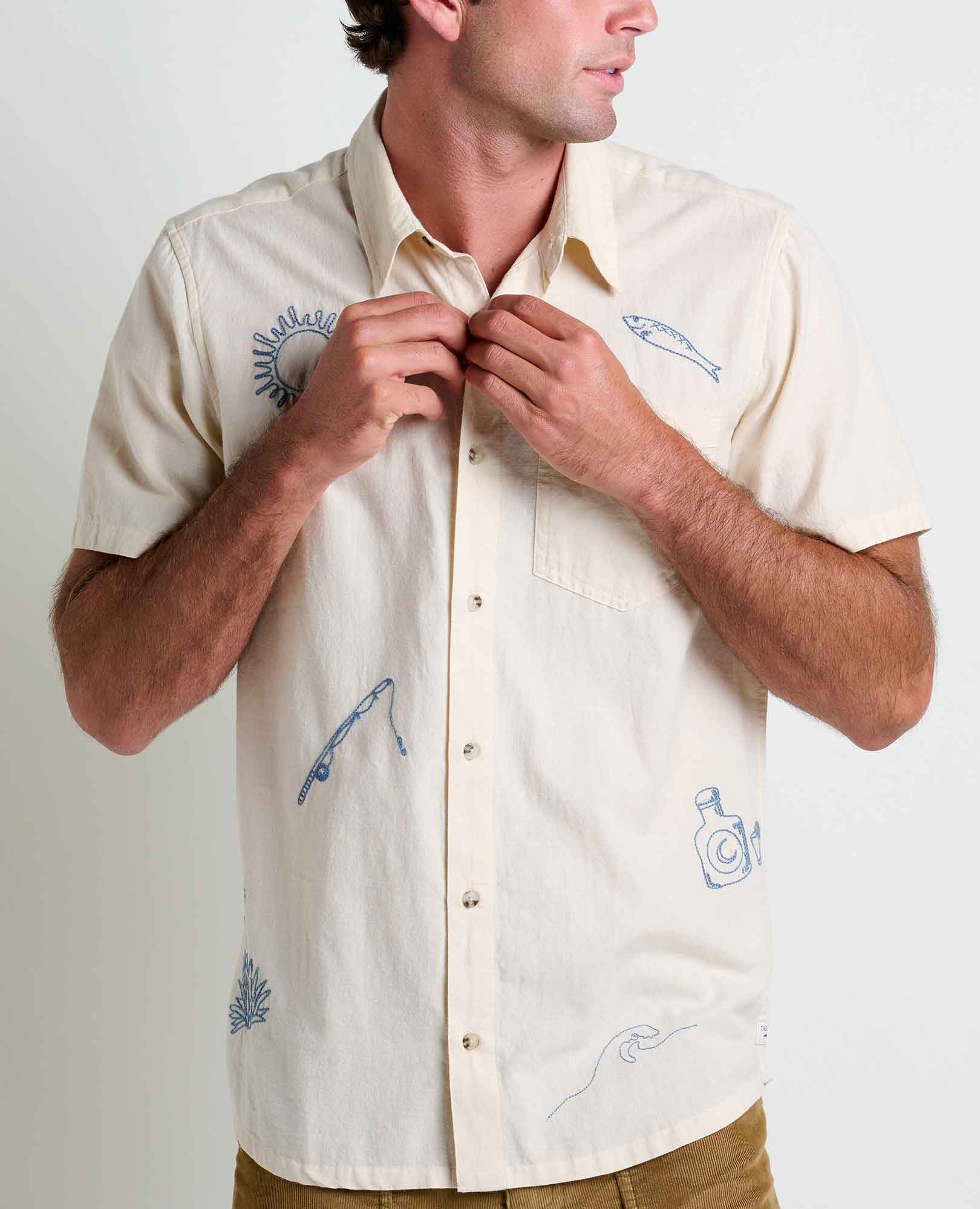 Airscape Shirt Embroidered - Coyean