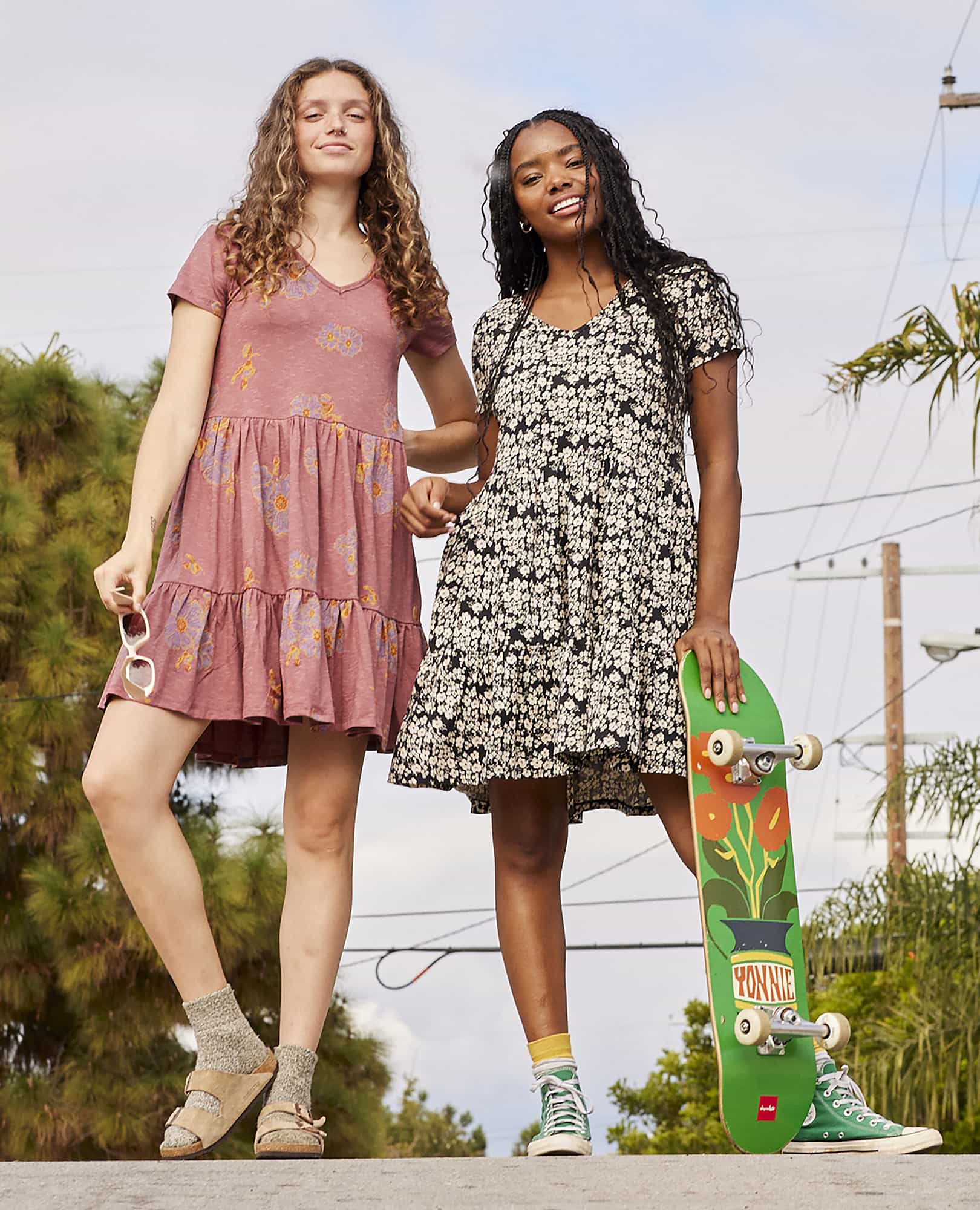 Marley Tiered Short Sleeve Dress - Coyean