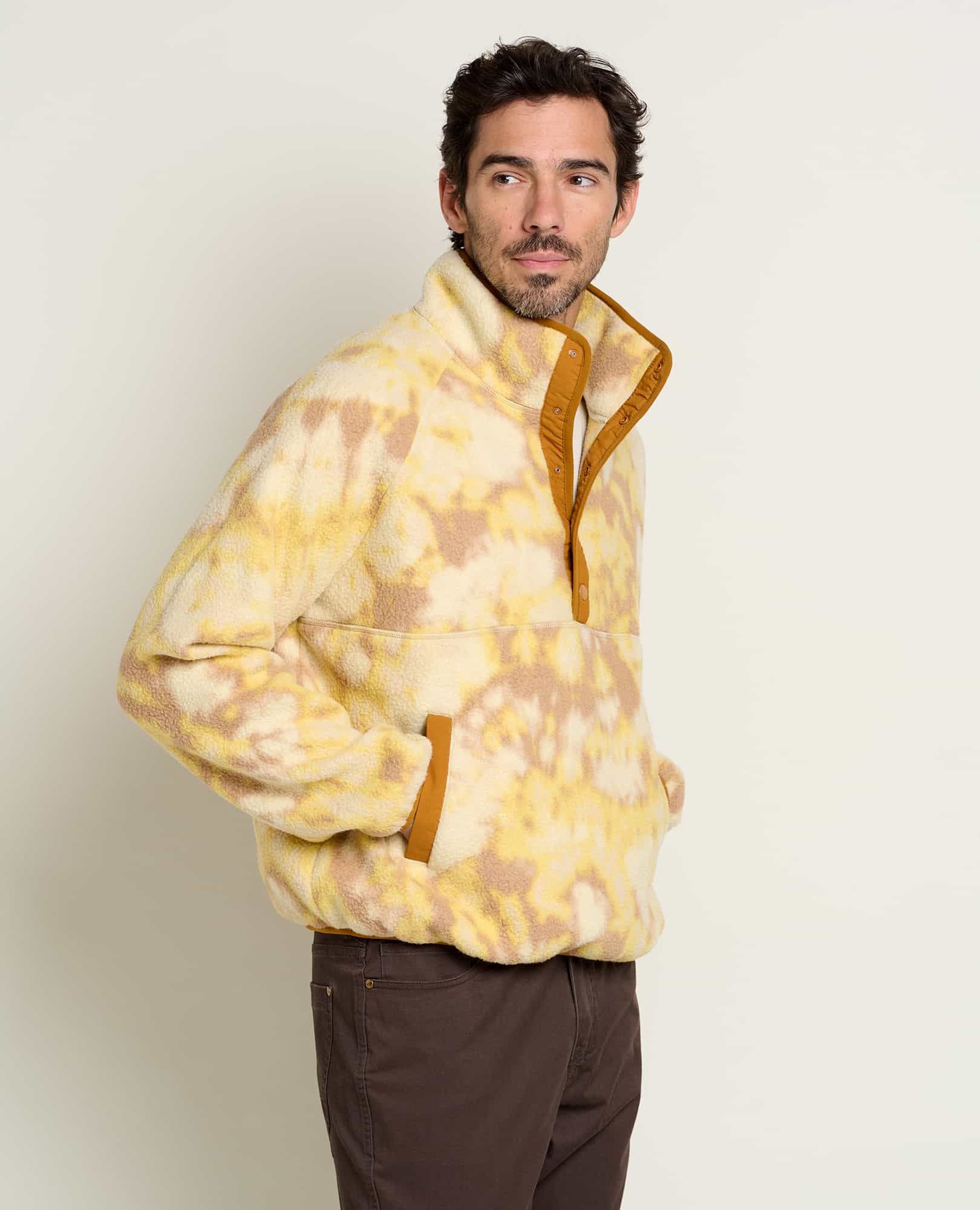 Men's Campo Fleece Pullover - Coyean
