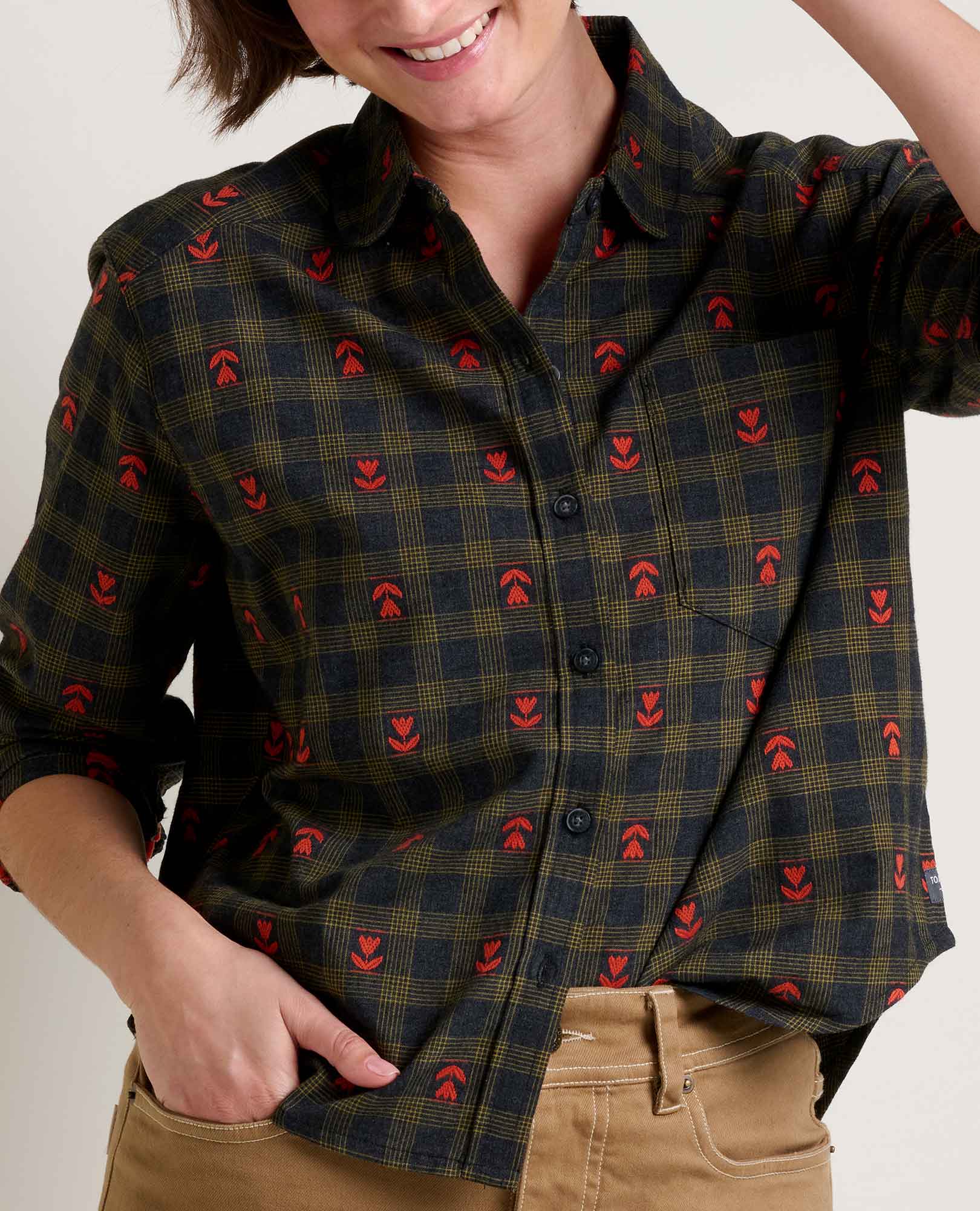 Re-Form Flannel Boxy Shirt - Coyean