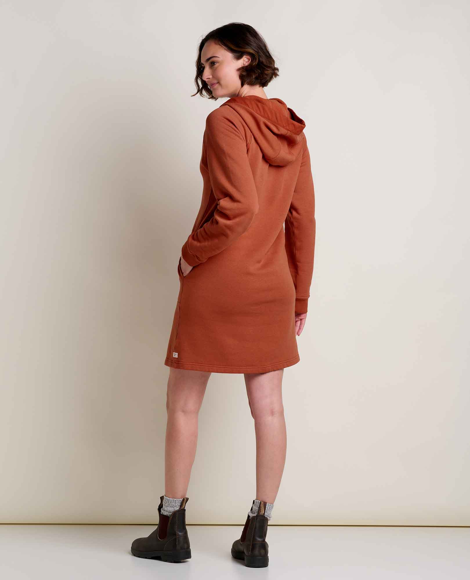 Fernscape Hooded Dress - Coyean