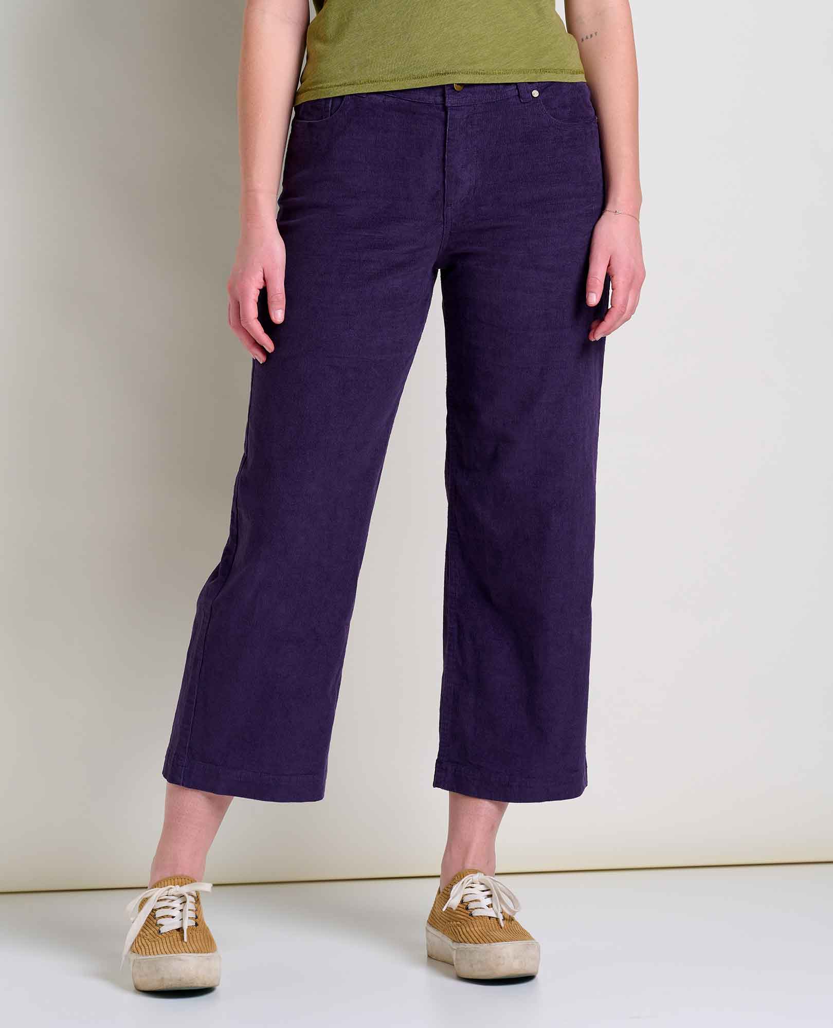 Women's Karuna Cord Wide Leg Pant - Coyean