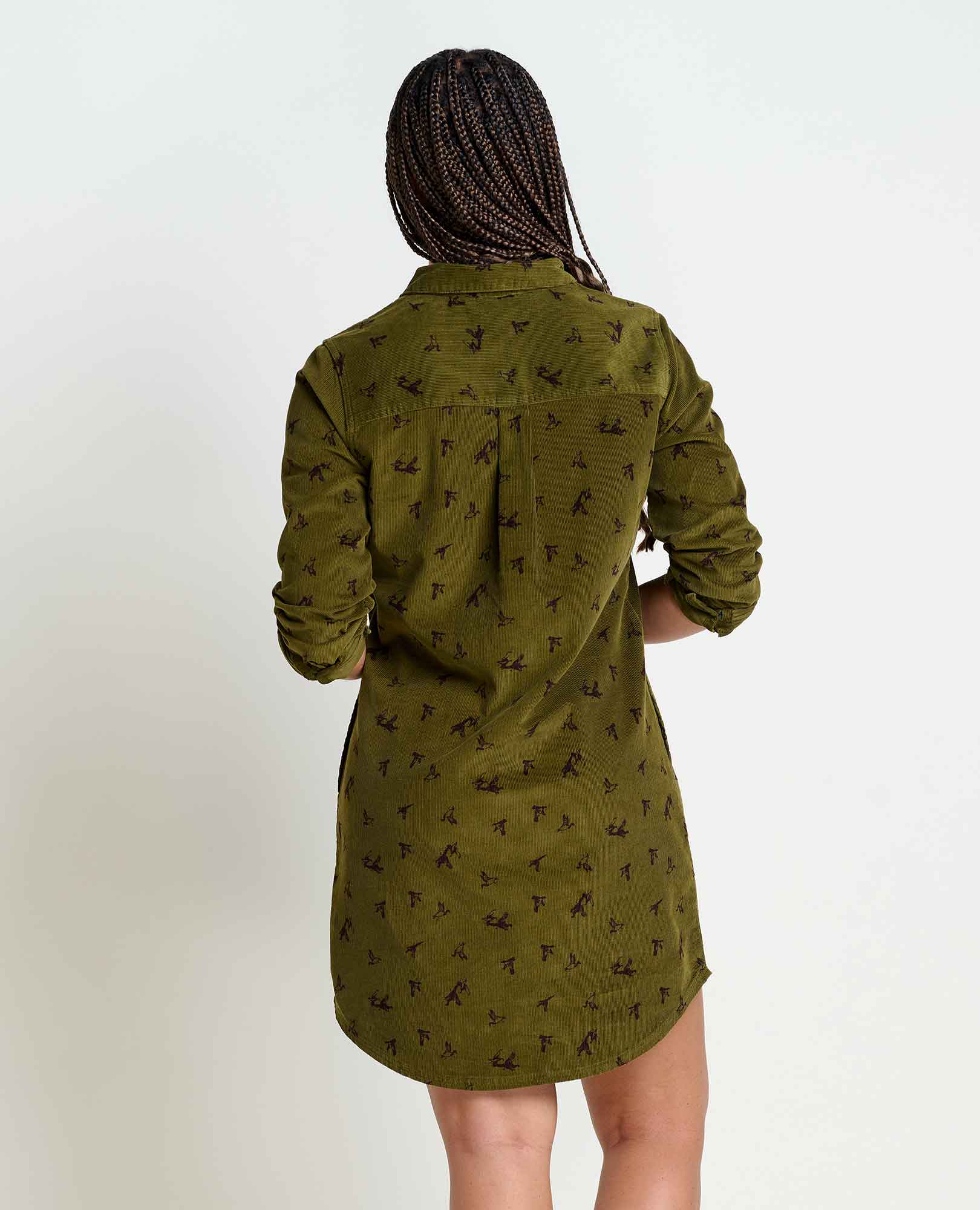 Scouter Cord Shirtdress - Coyean