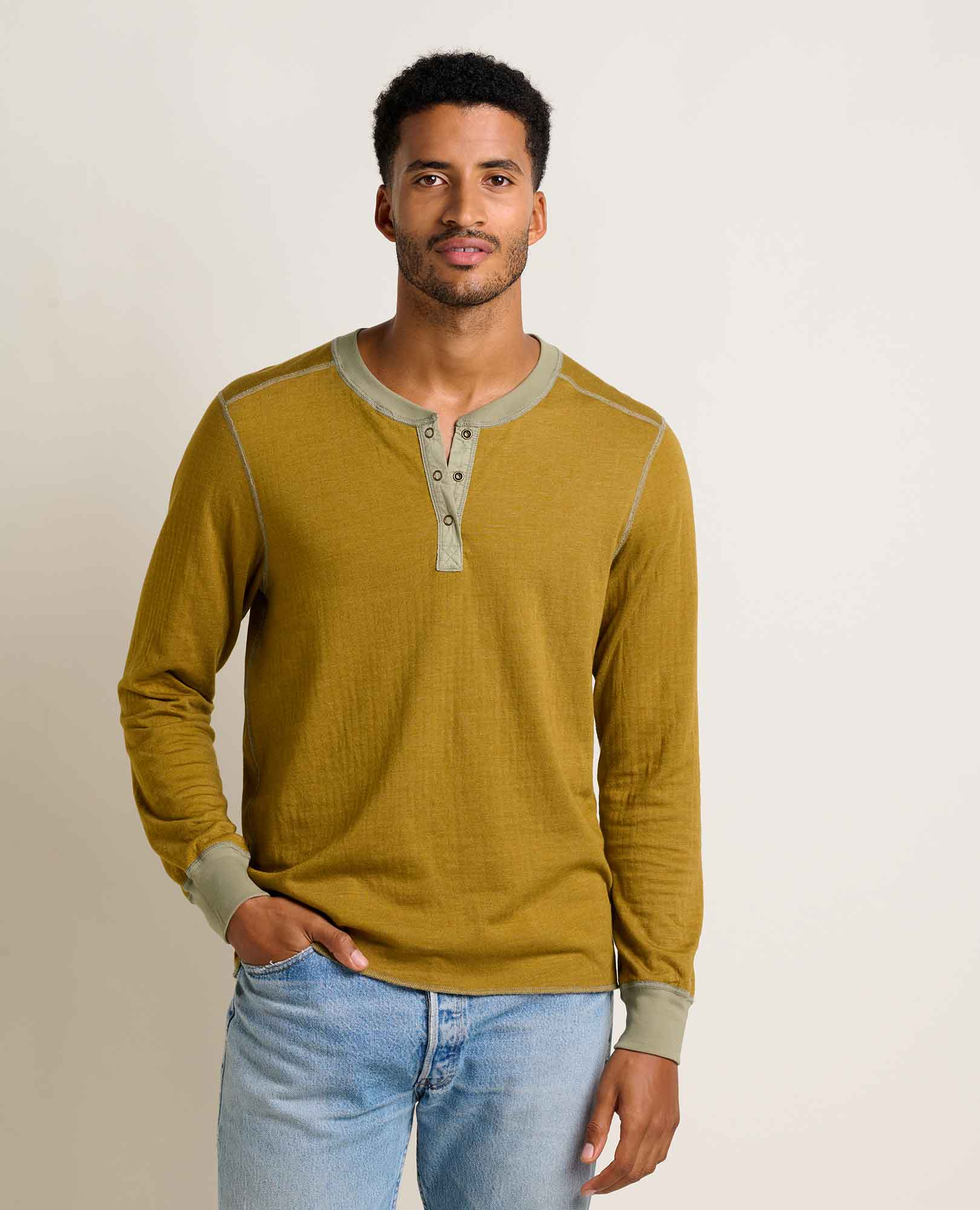 Men's Nord Reversible Henley - Coyean