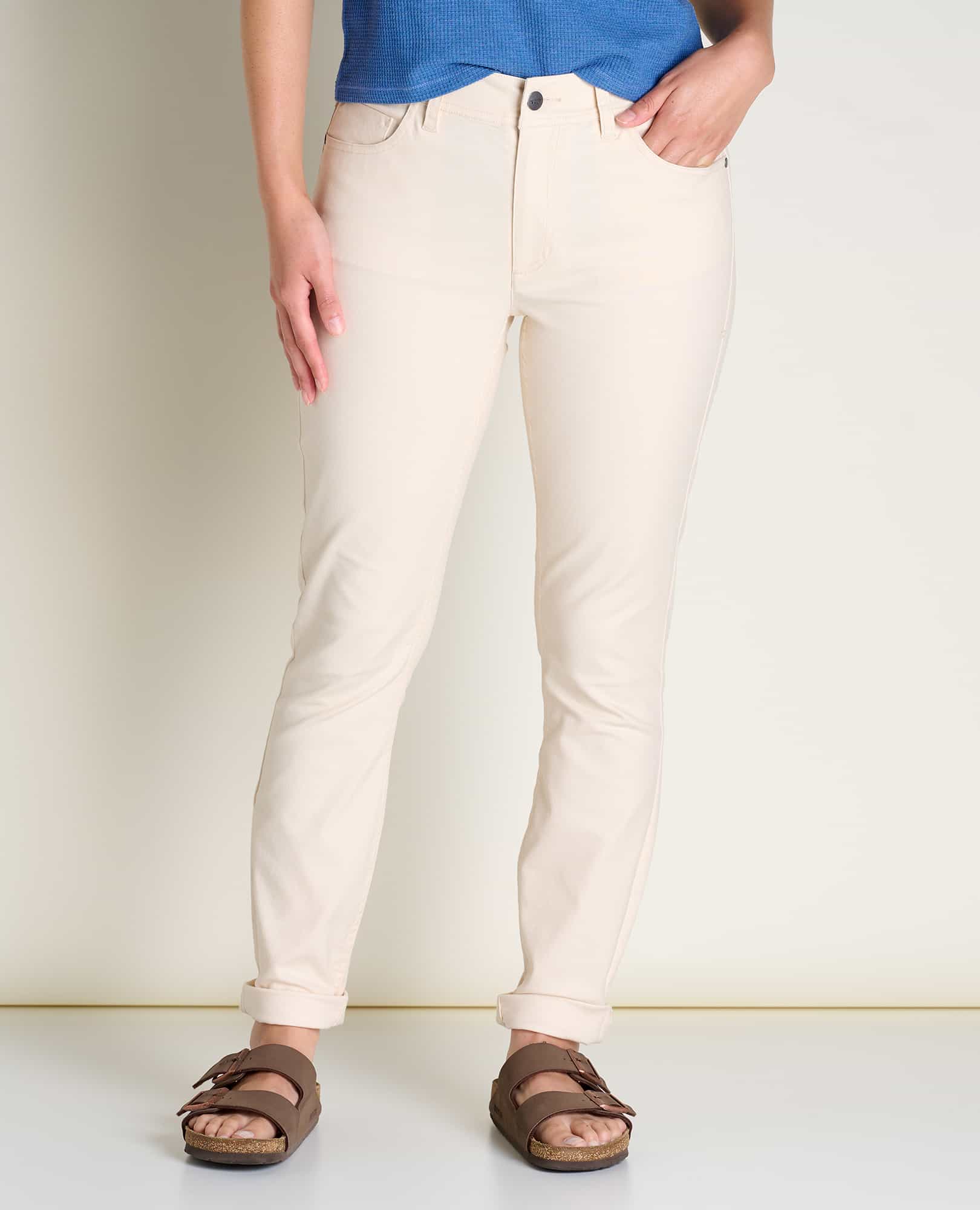Earthworks 5 Pocket Skinny Pant - Coyean
