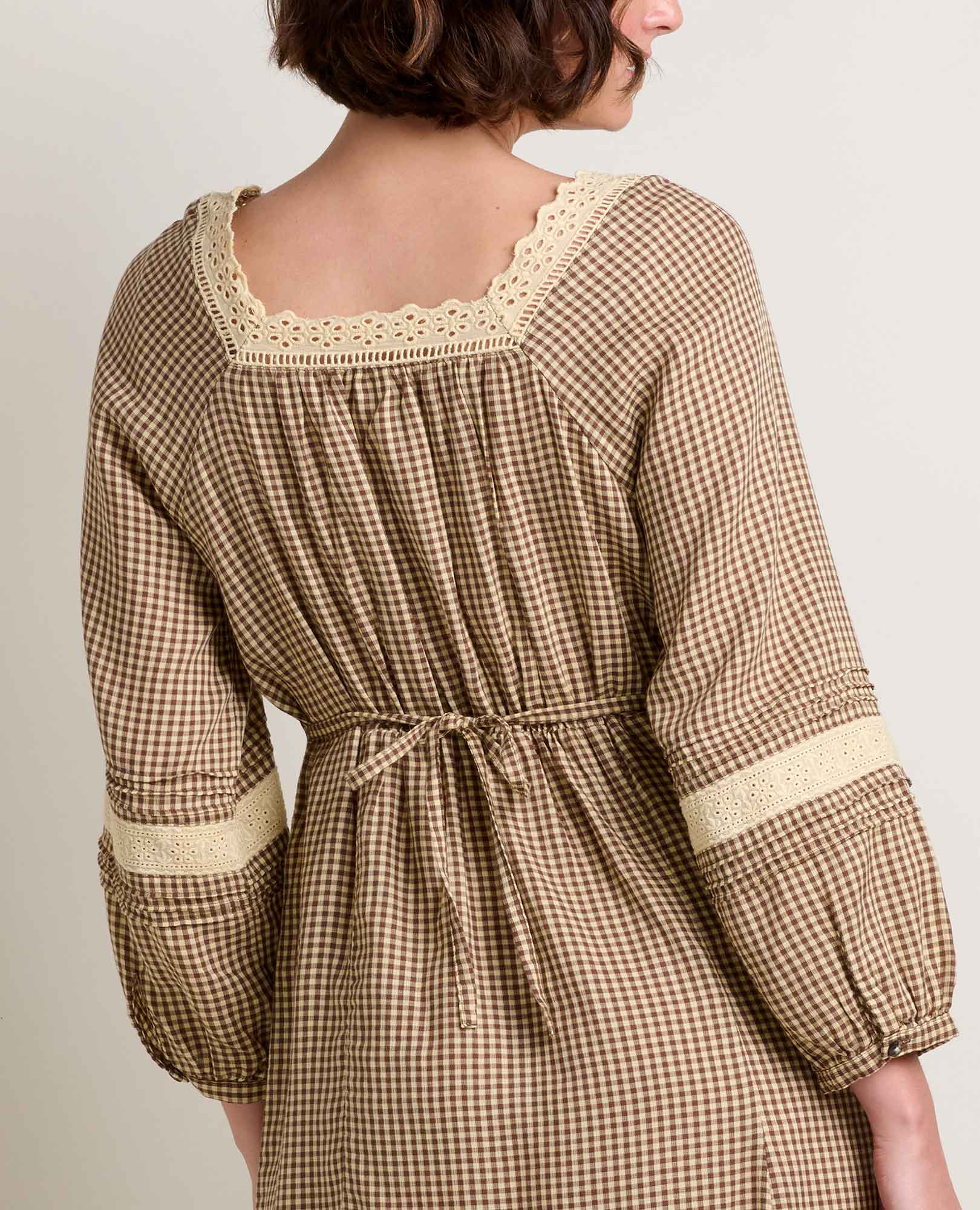 Manzana Square Neck Dress - Coyean