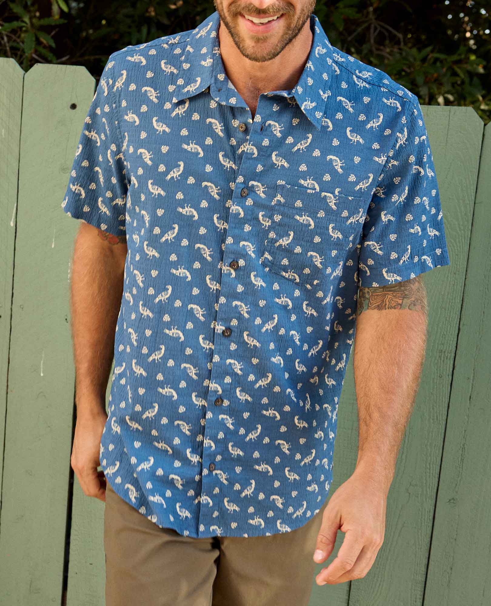 Men's Fletcher Short Sleeve Shirt - Coyean