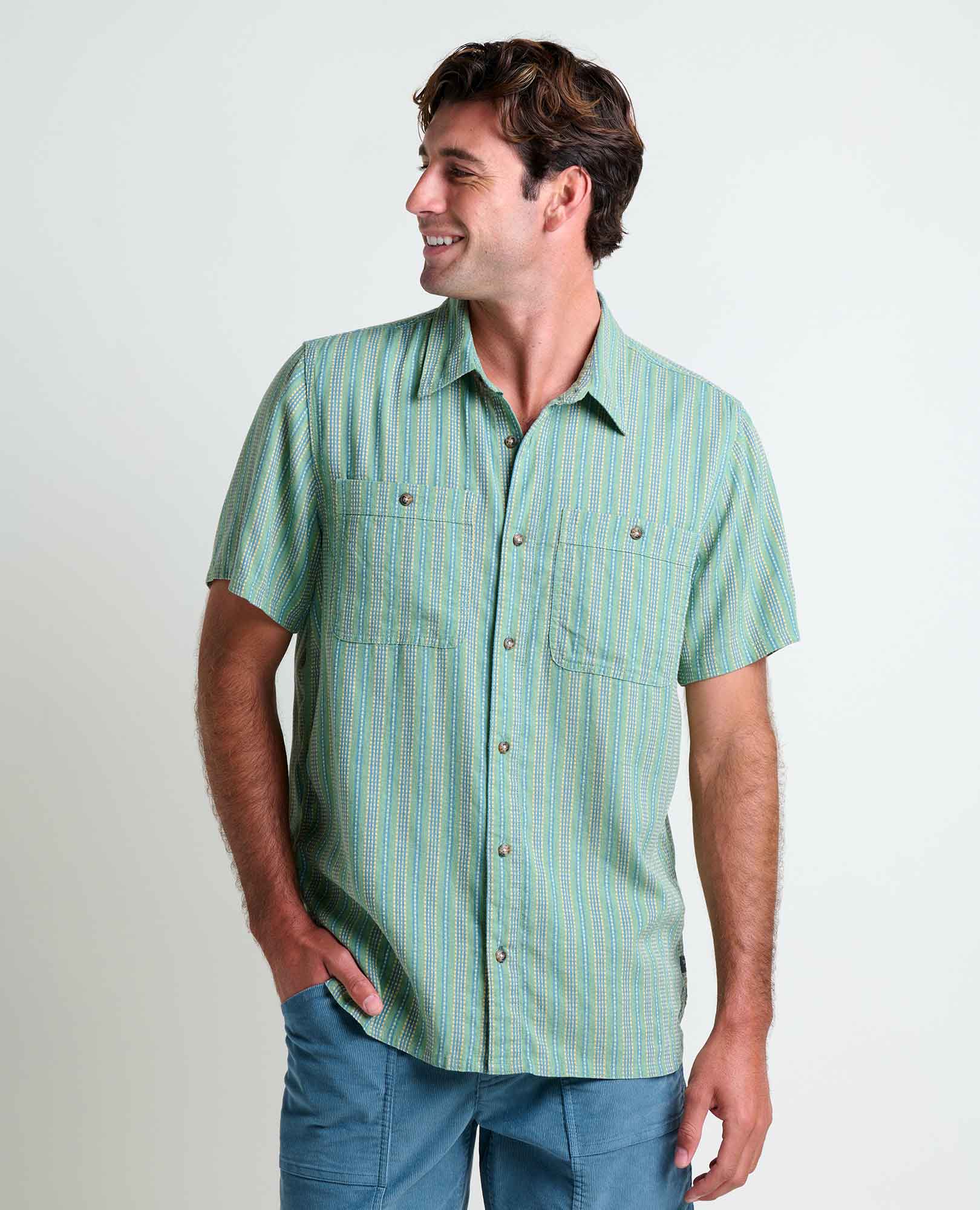 Taj Hemp Short Sleeve Shirt - Coyean